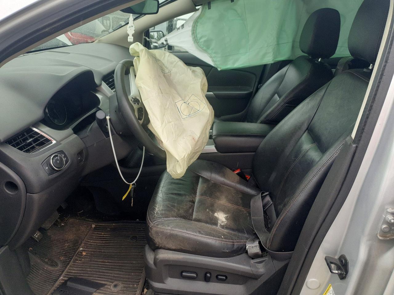 2014 Ford Edge Sel Серебряный vin: 2FMDK4JC4EBB17609