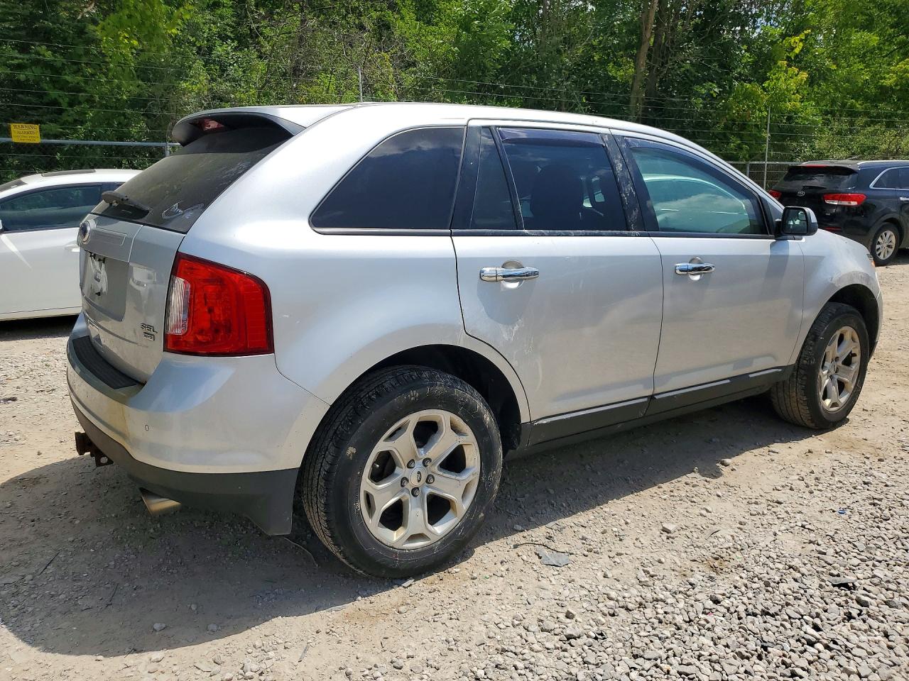 2014 Ford 2110 Silver vin: 2FMDK4JC4EBB71718