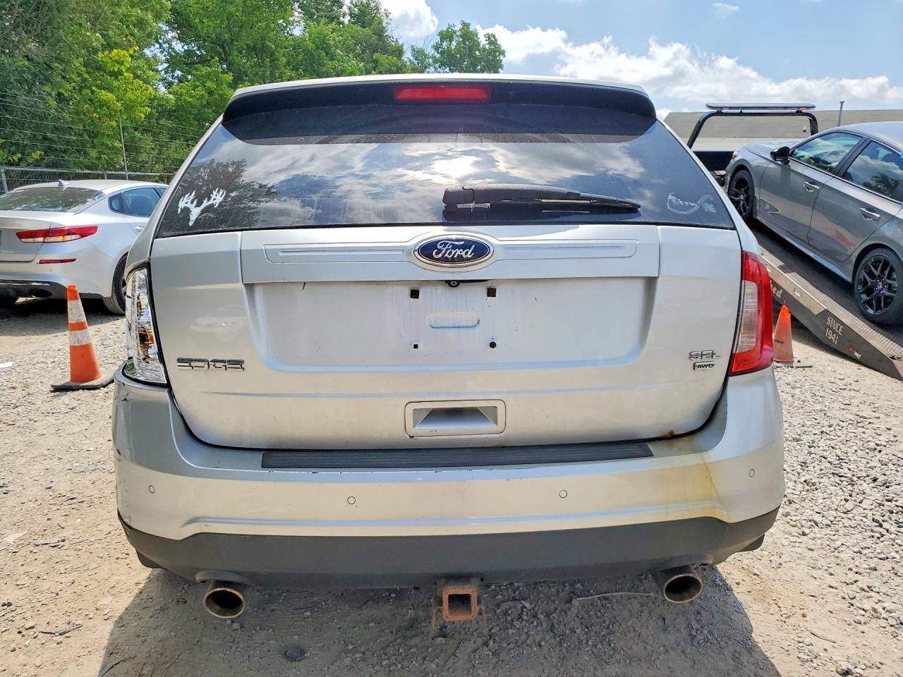 2014 Ford 2110 Silver vin: 2FMDK4JC4EBB71718