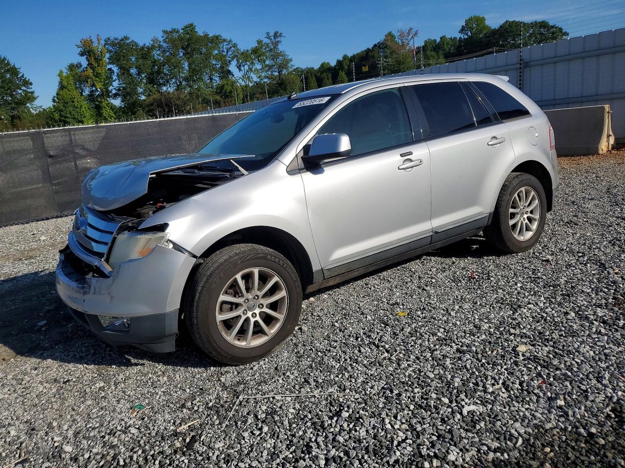 2010 Ford Edge Sel Silver vin: 2FMDK4JC5ABA72352