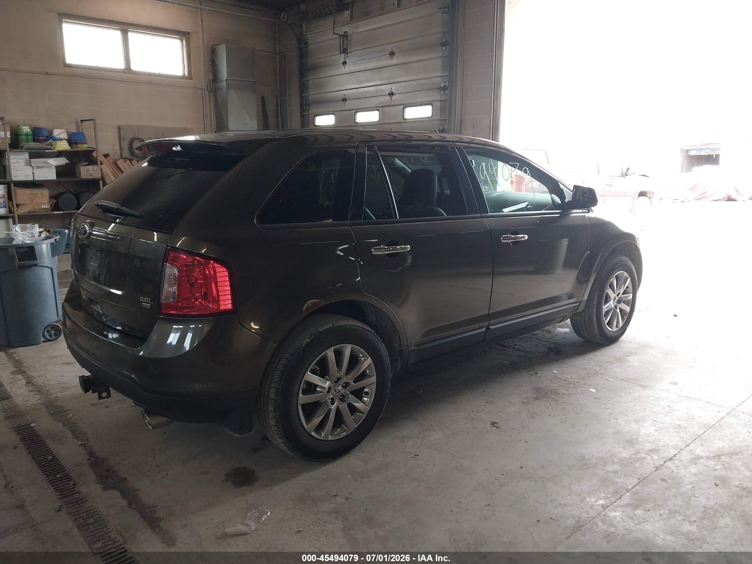2011 Ford Edge Sel Brown vin: 2FMDK4JC5BBA43015