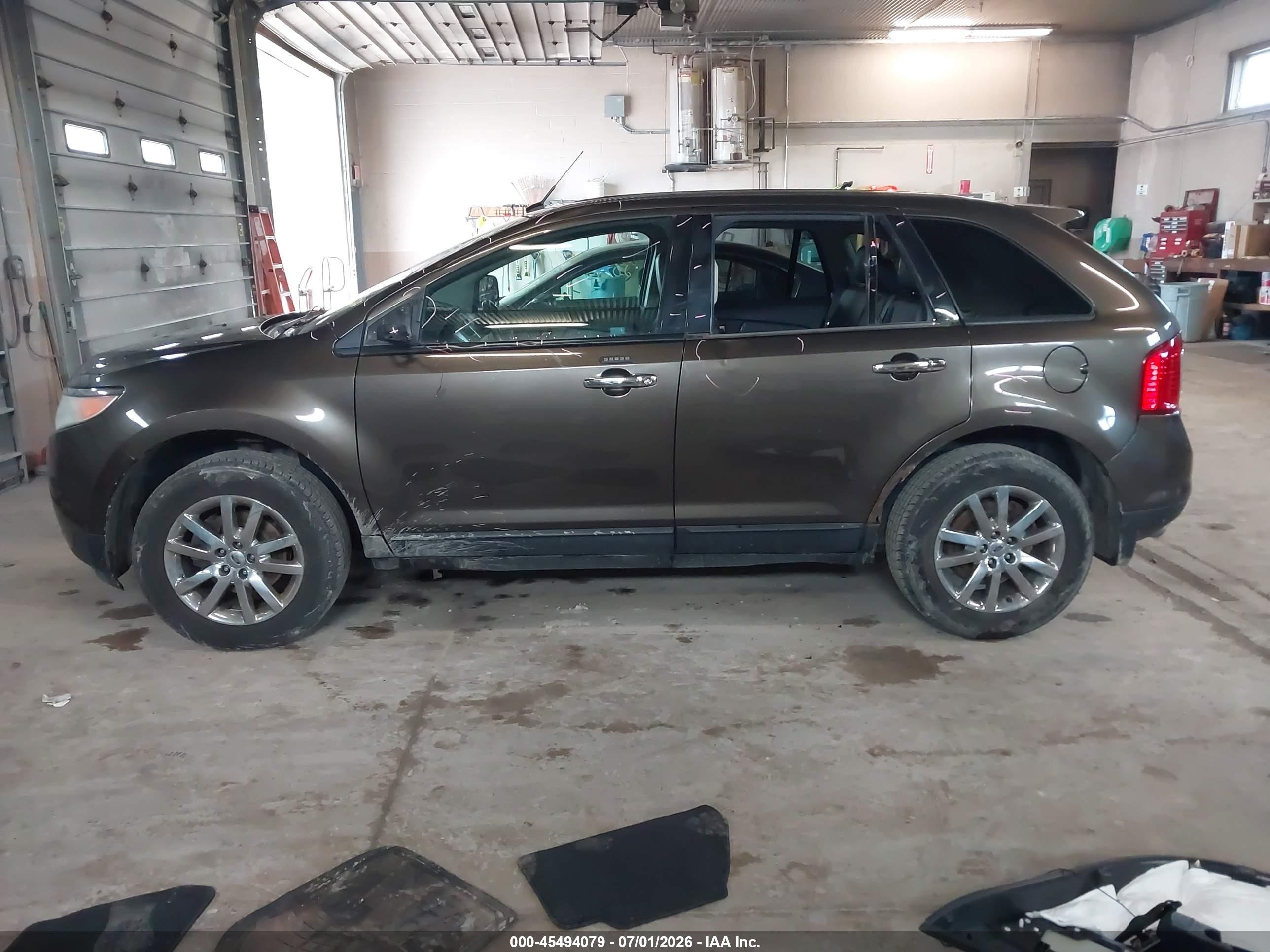 2011 Ford Edge Sel Brown vin: 2FMDK4JC5BBA43015