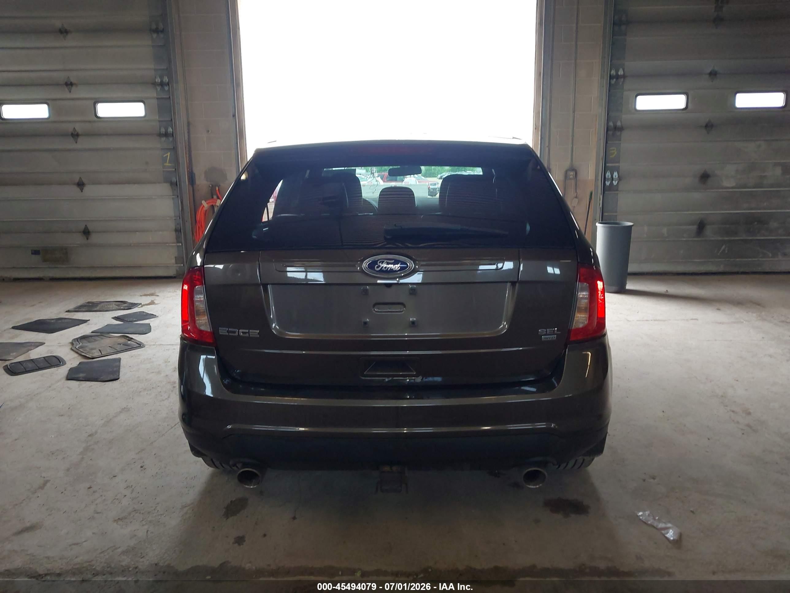 2011 Ford Edge Sel Brown vin: 2FMDK4JC5BBA43015