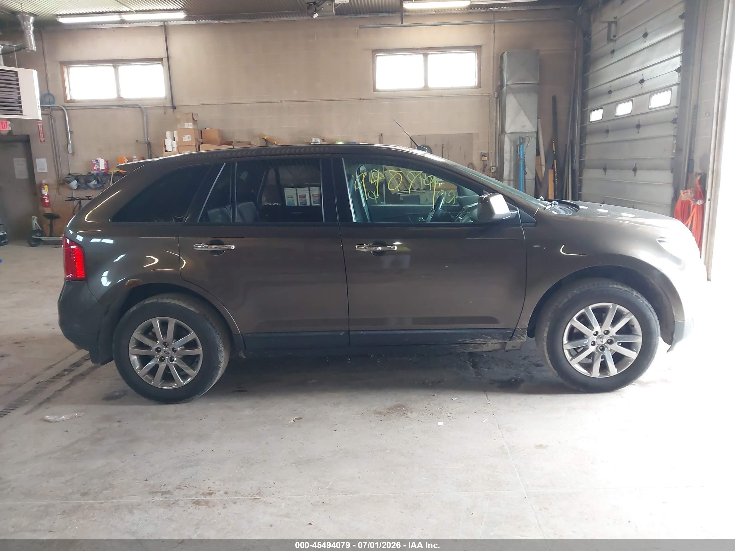 2011 Ford Edge Sel Brown vin: 2FMDK4JC5BBA43015