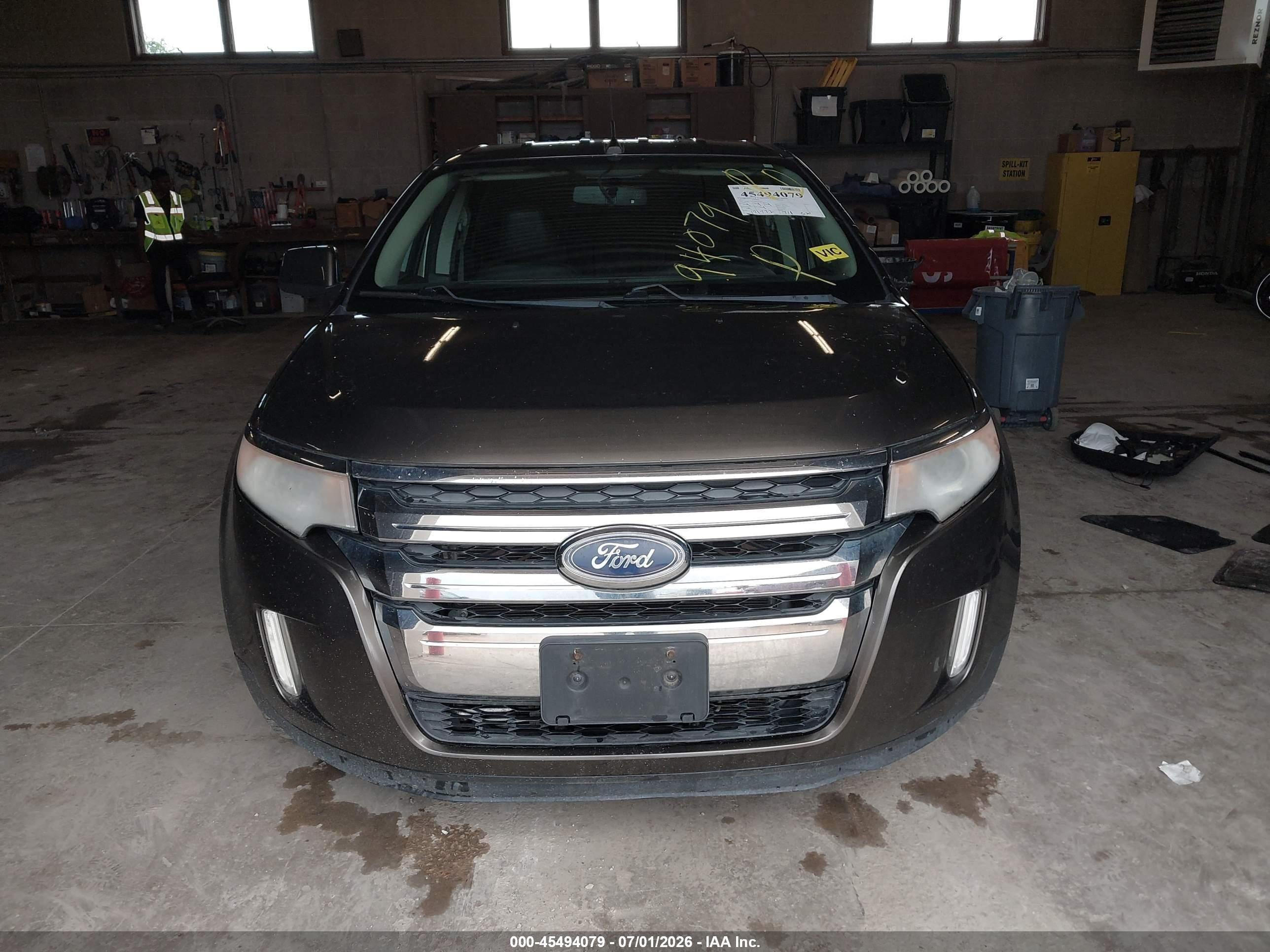 2011 Ford Edge Sel Brown vin: 2FMDK4JC5BBA43015