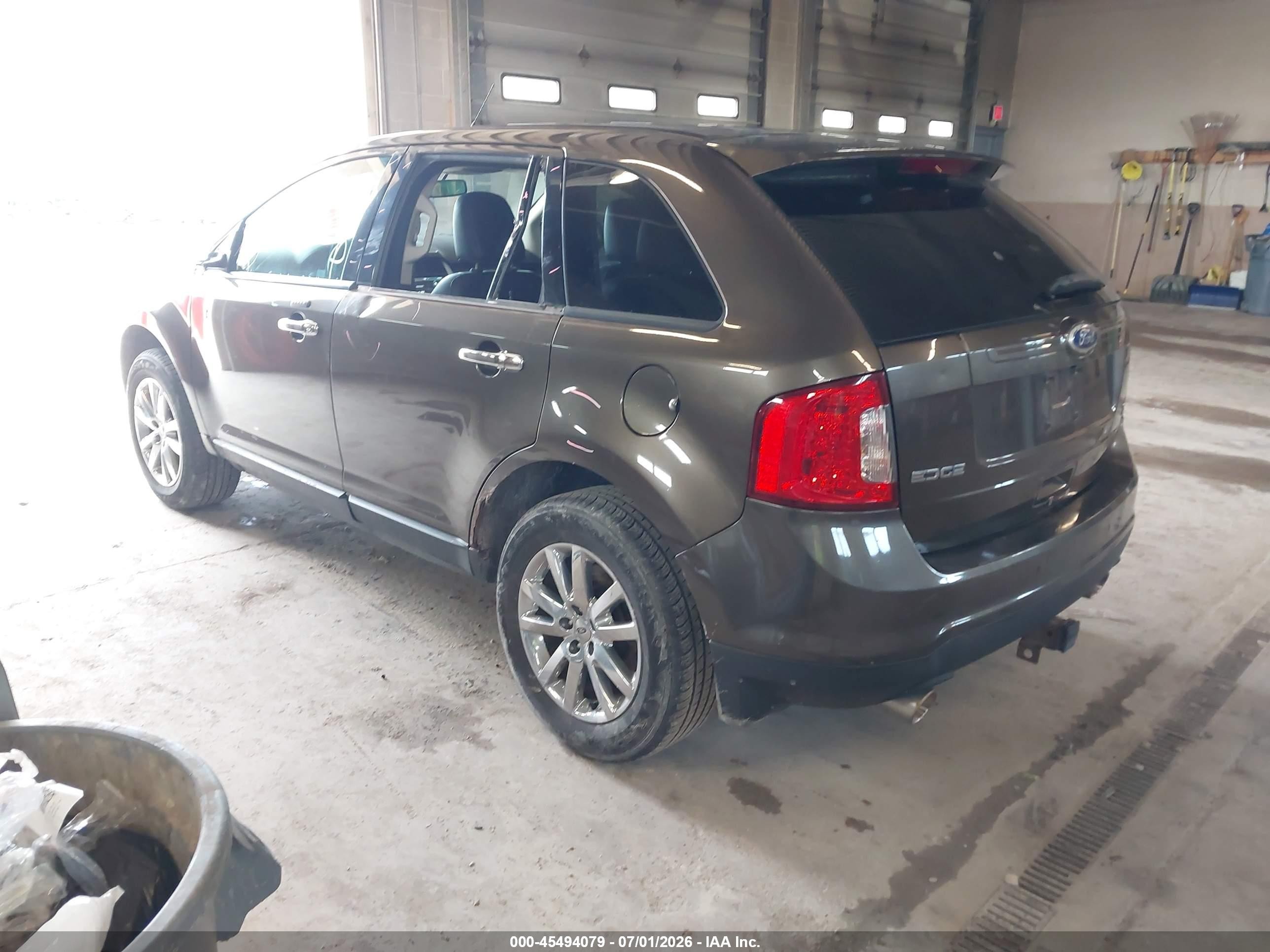 2011 Ford Edge Sel Brown vin: 2FMDK4JC5BBA43015