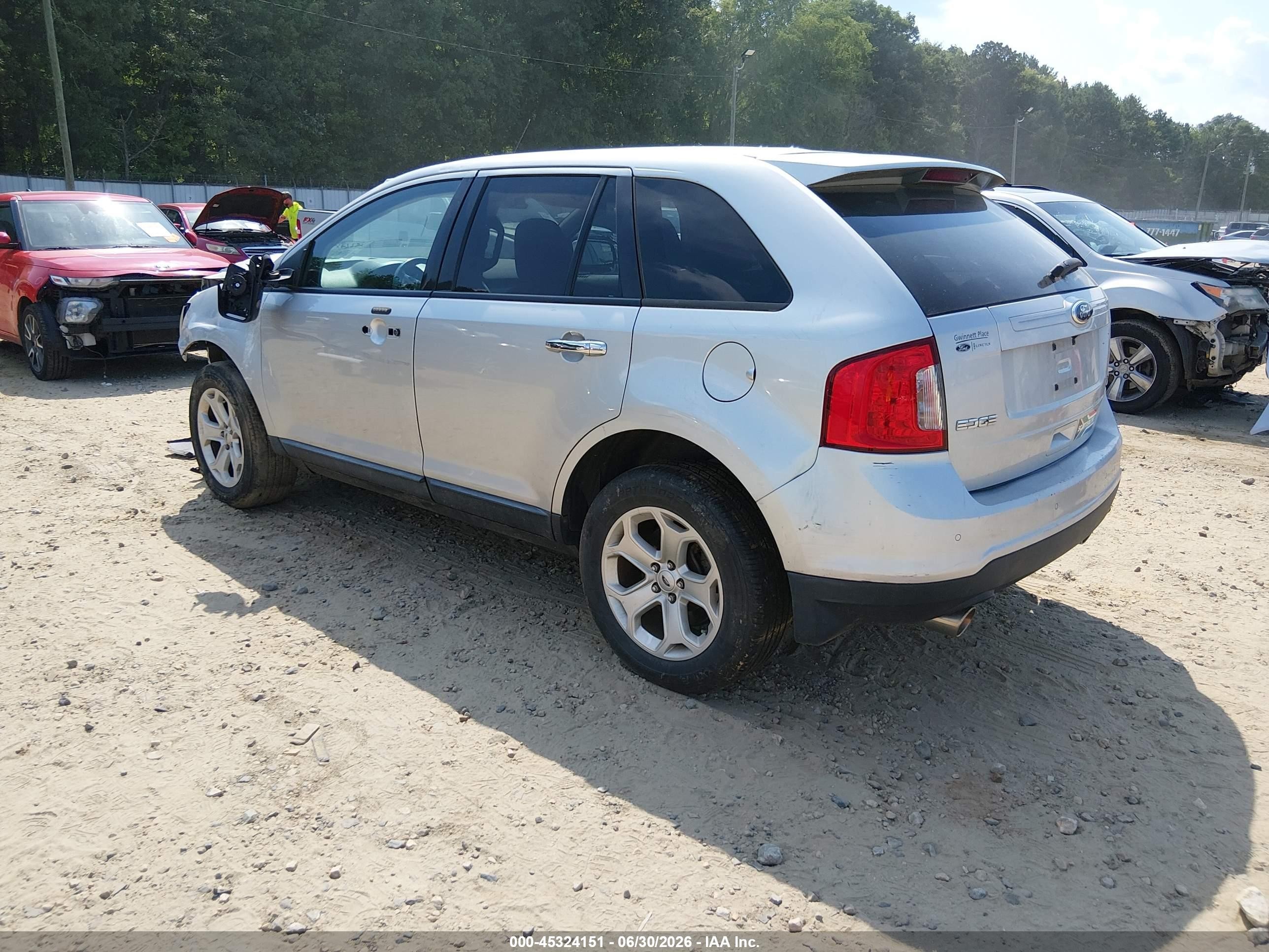 2011 Ford Edge Sel Серебряный vin: 2FMDK4JC5BBA65287