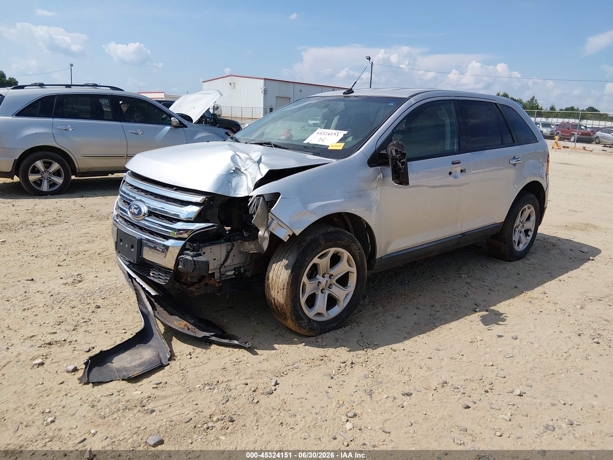 2011 Ford Edge Sel Серебряный vin: 2FMDK4JC5BBA65287