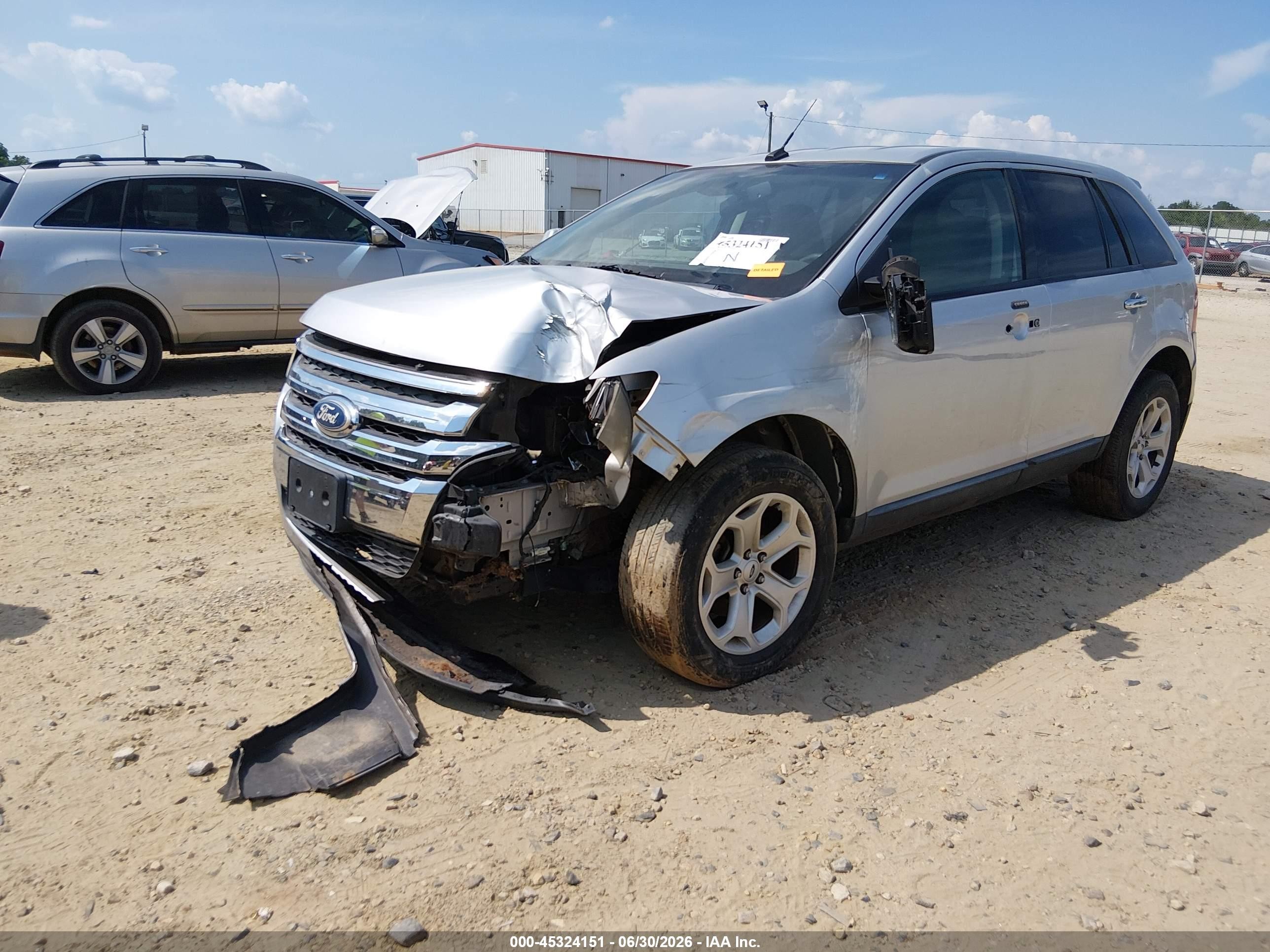 2011 Ford Edge Sel Серебряный vin: 2FMDK4JC5BBA65287