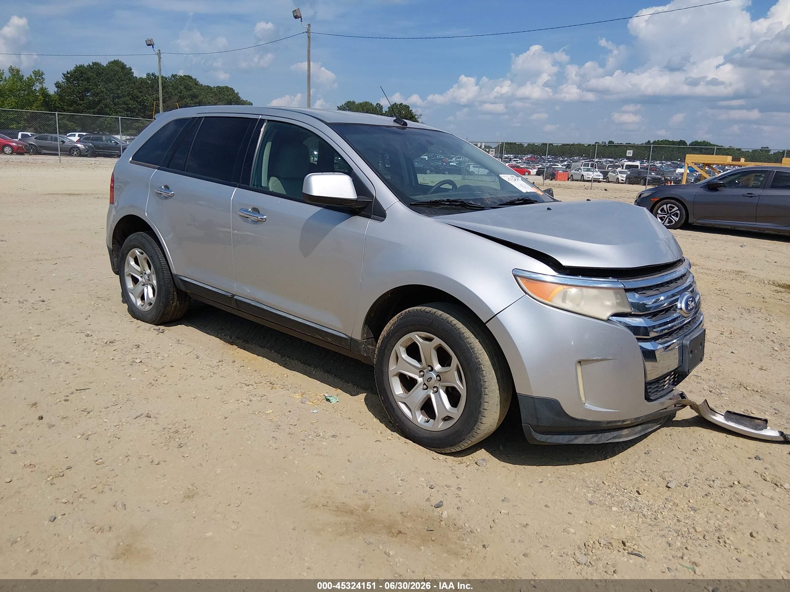 2011 Ford Edge Sel Серебряный vin: 2FMDK4JC5BBA65287