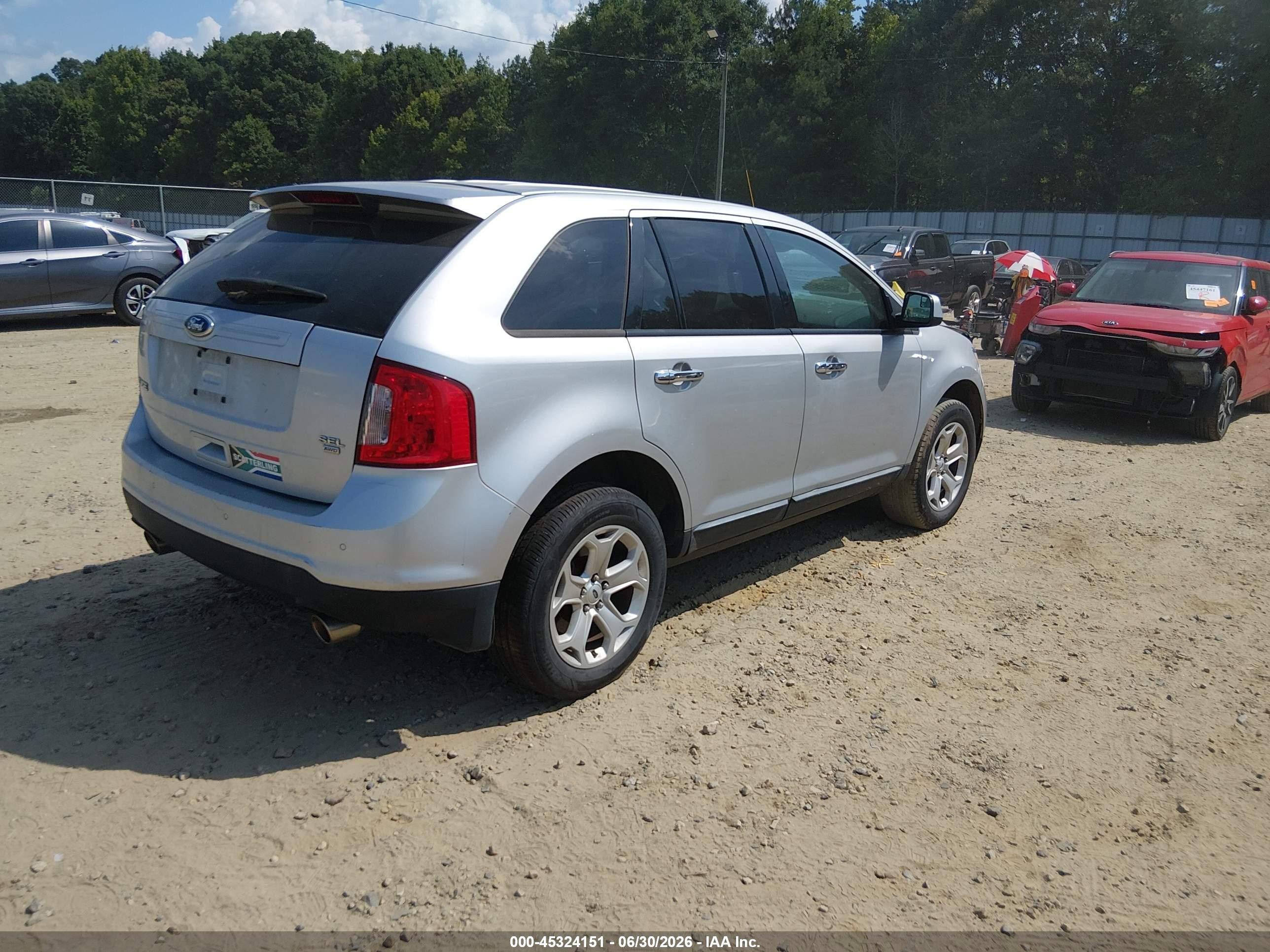 2011 Ford Edge Sel Серебряный vin: 2FMDK4JC5BBA65287
