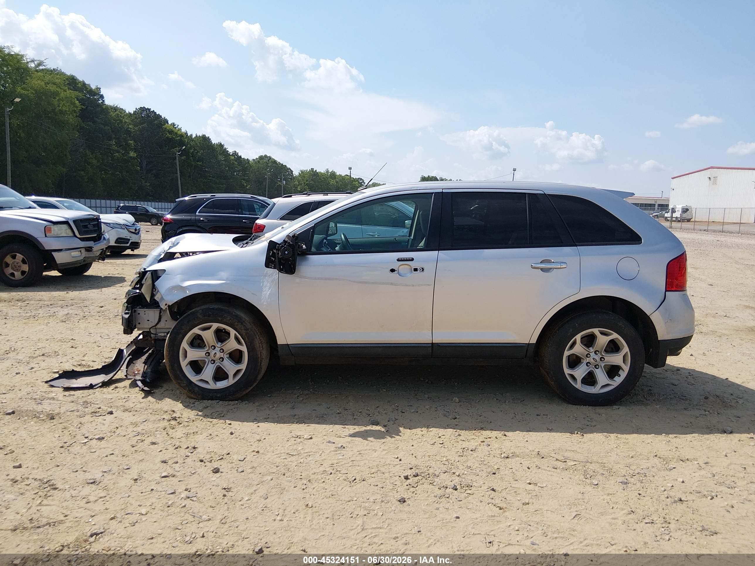 2011 Ford Edge Sel Серебряный vin: 2FMDK4JC5BBA65287