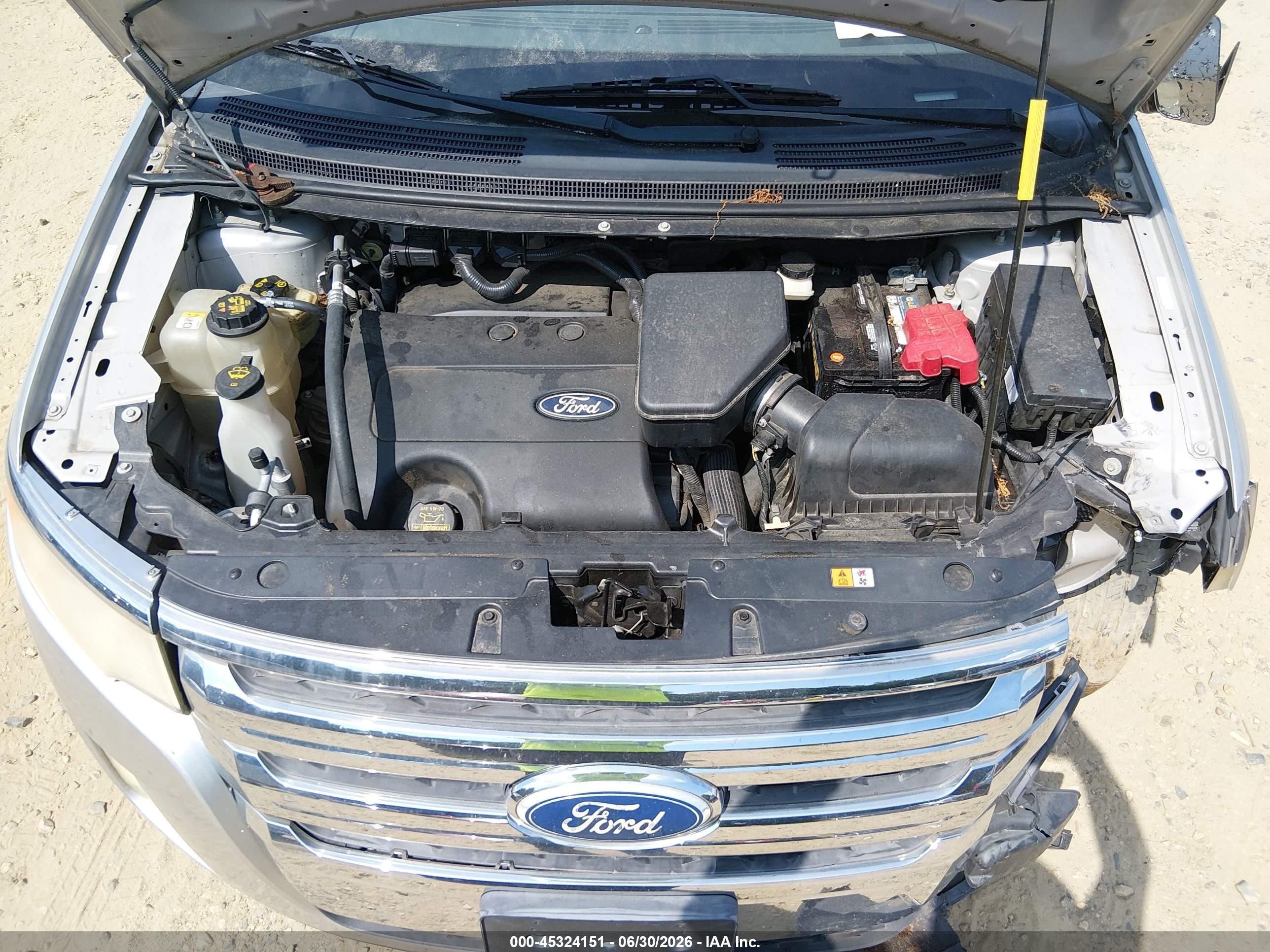 2011 Ford Edge Sel Серебряный vin: 2FMDK4JC5BBA65287