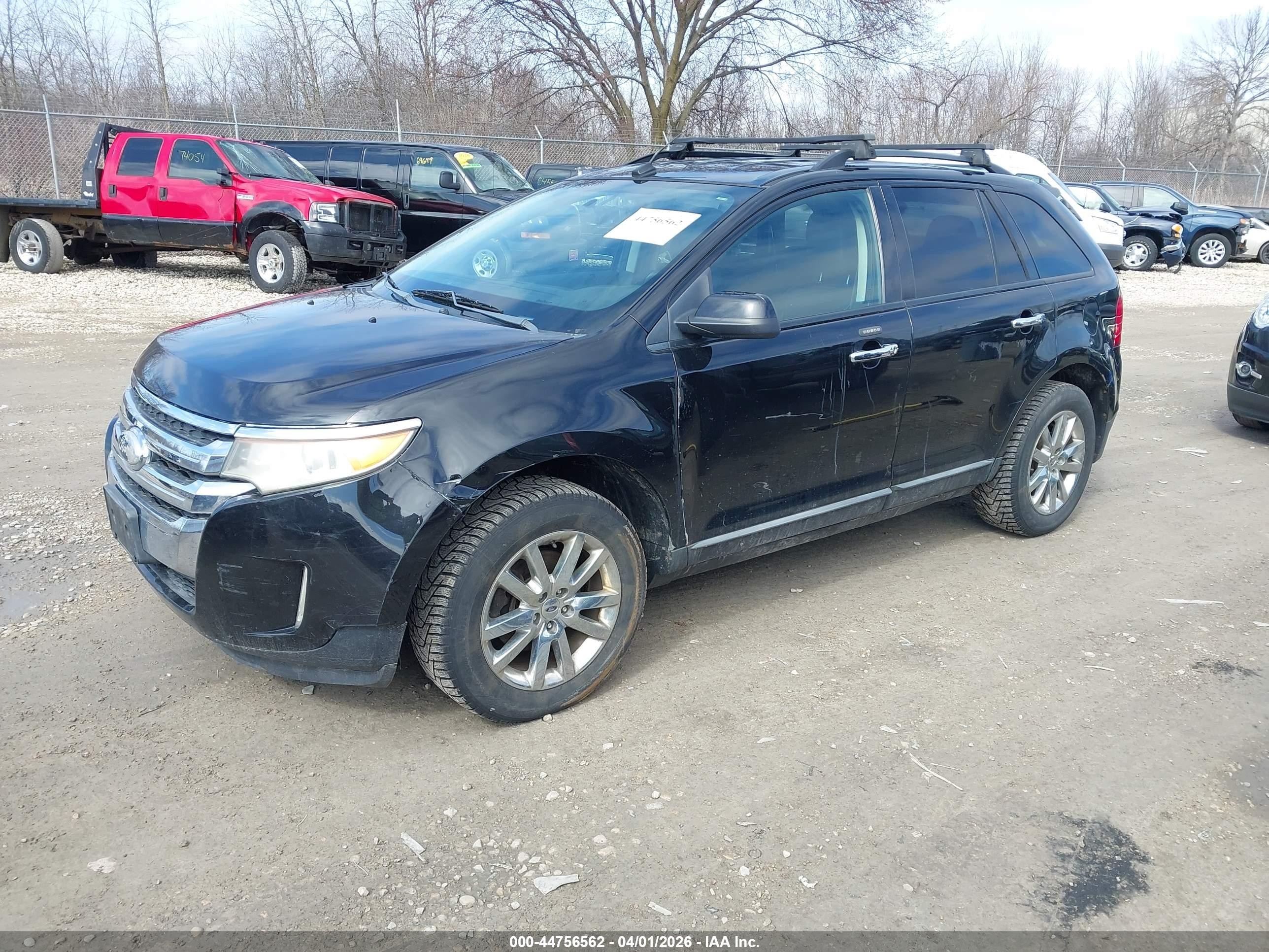 2011 Ford Edge Sel Black vin: 2FMDK4JC5BBB20787