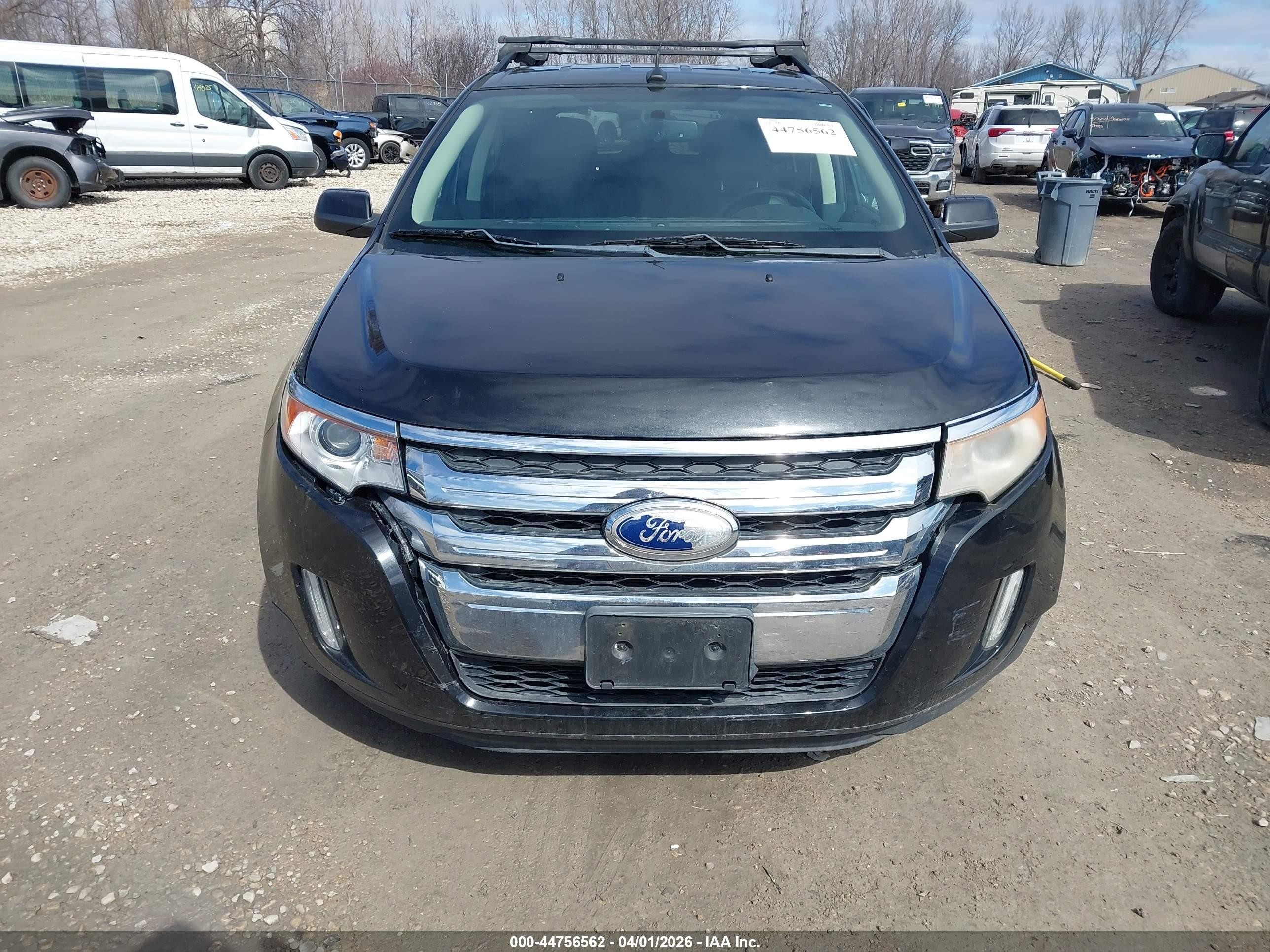 2011 Ford Edge Sel Black vin: 2FMDK4JC5BBB20787