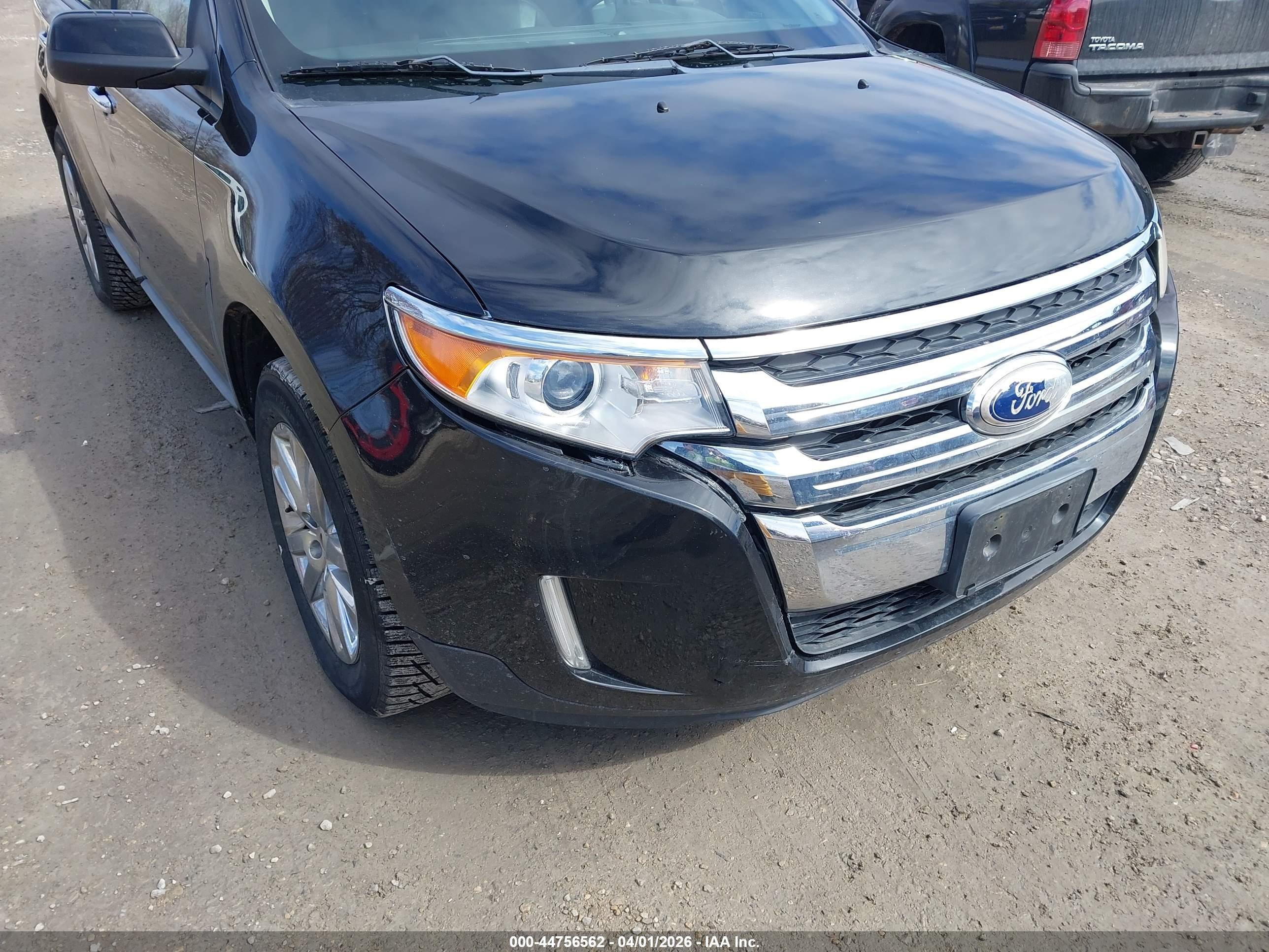 2011 Ford Edge Sel Black vin: 2FMDK4JC5BBB20787