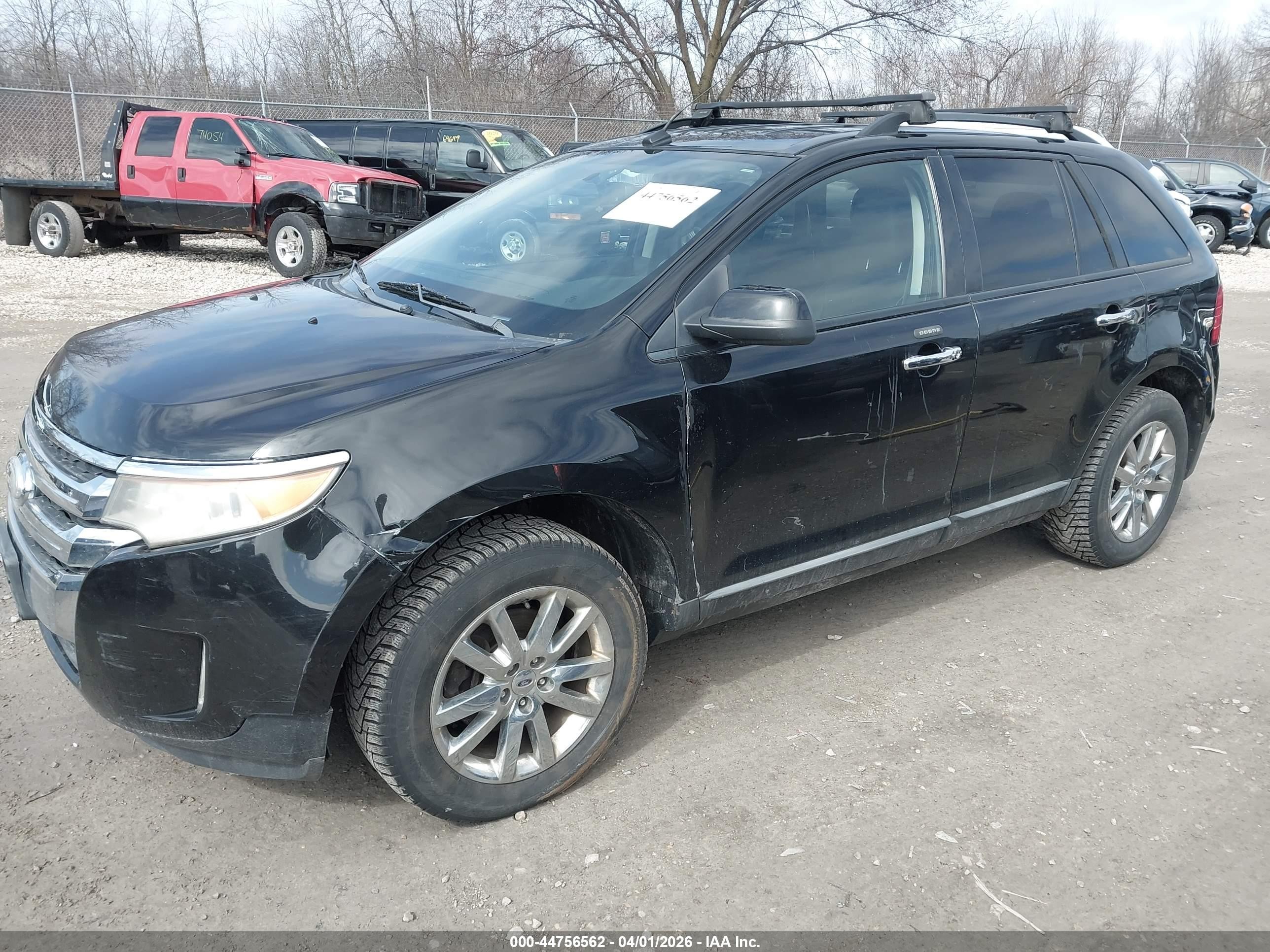 2011 Ford Edge Sel Black vin: 2FMDK4JC5BBB20787