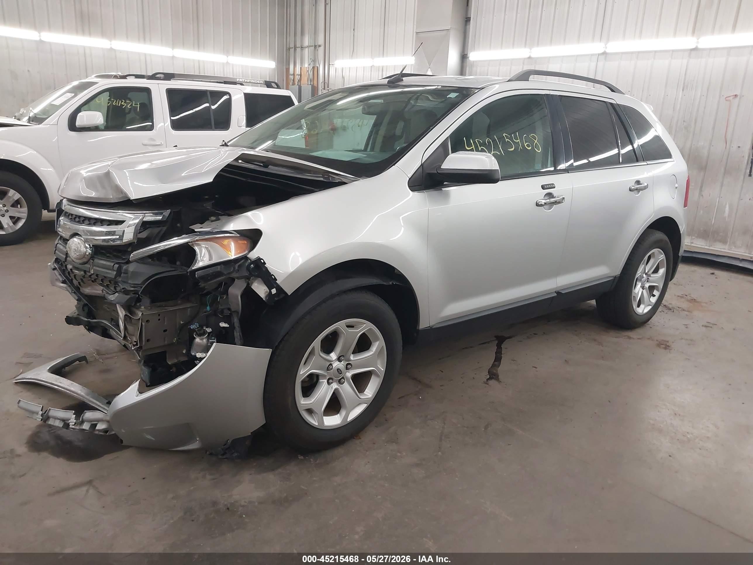 2011 Ford Edge Sel Silver vin: 2FMDK4JC5BBB27593