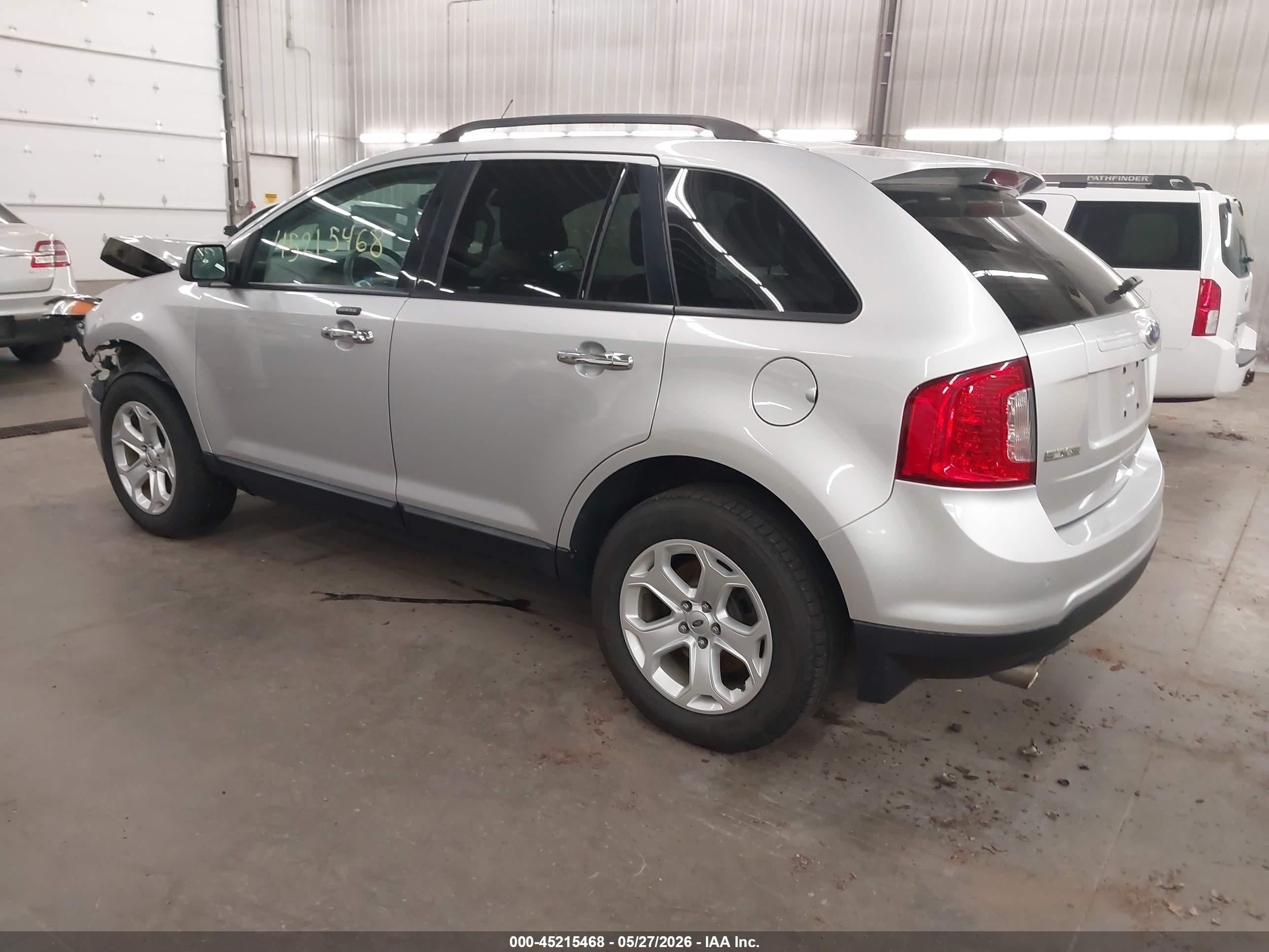 2011 Ford Edge Sel Silver vin: 2FMDK4JC5BBB27593