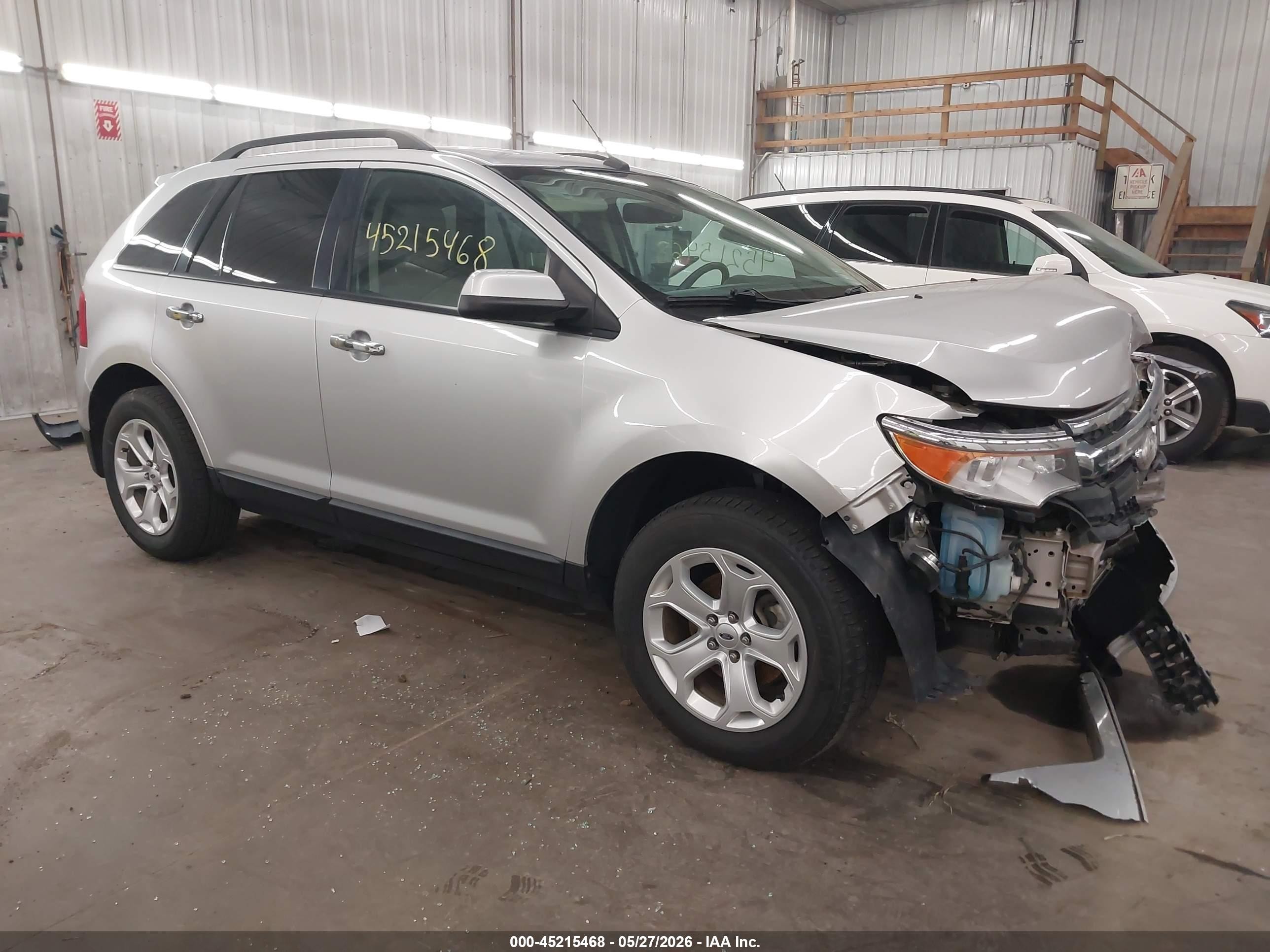 2011 Ford Edge Sel Silver vin: 2FMDK4JC5BBB27593