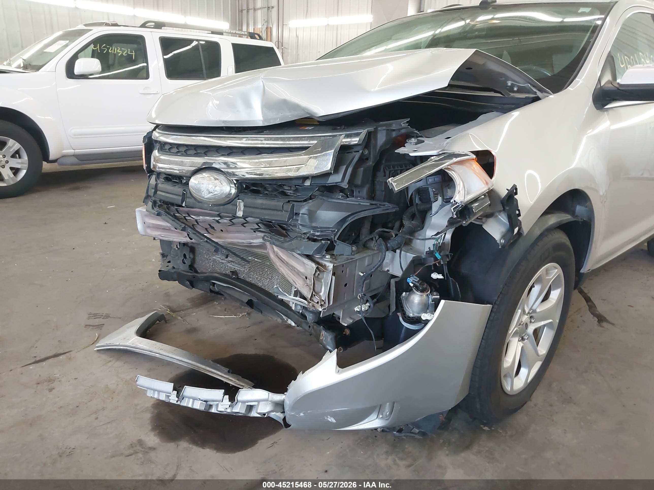 2011 Ford Edge Sel Silver vin: 2FMDK4JC5BBB27593