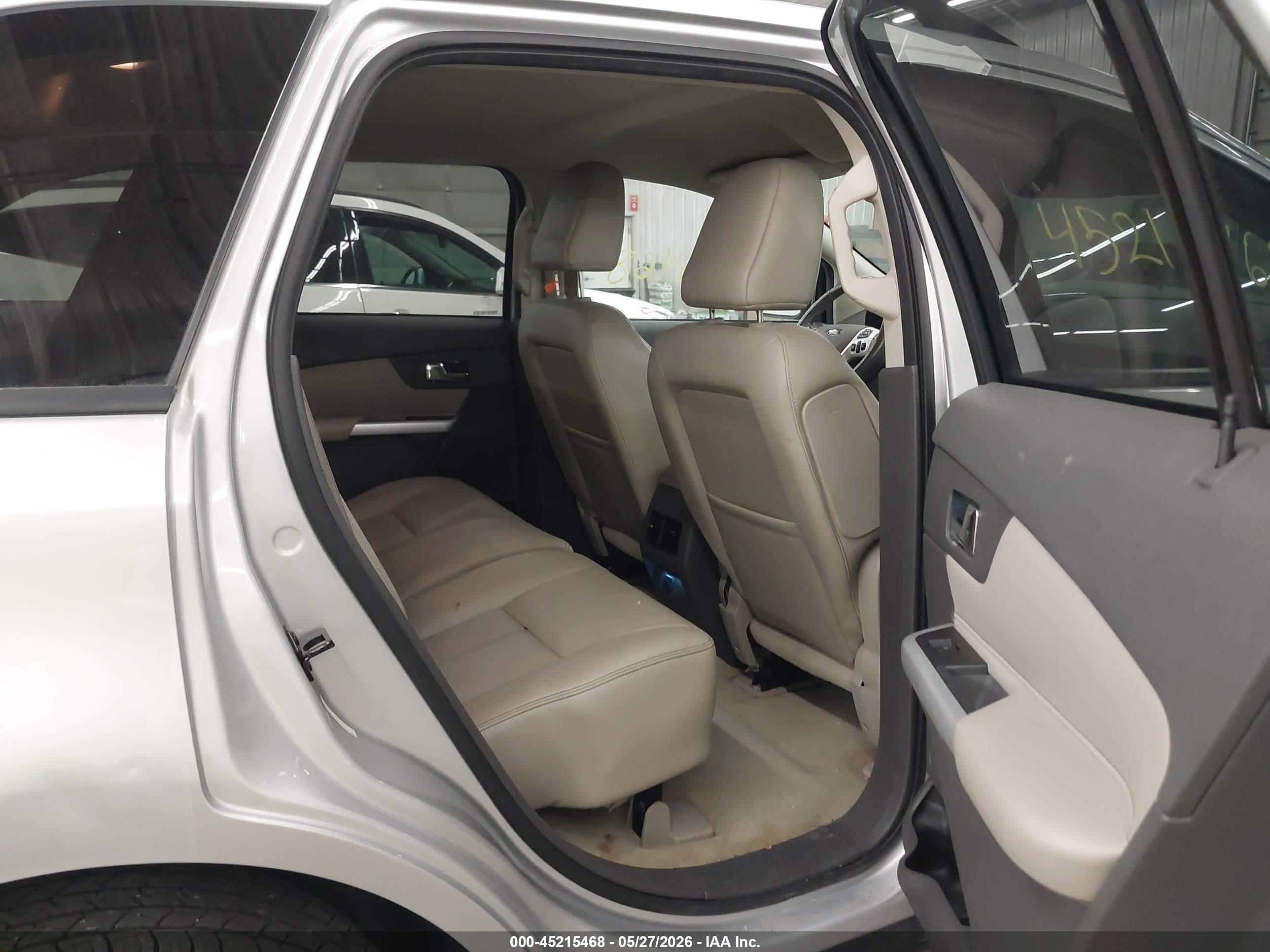 2011 Ford Edge Sel Silver vin: 2FMDK4JC5BBB27593