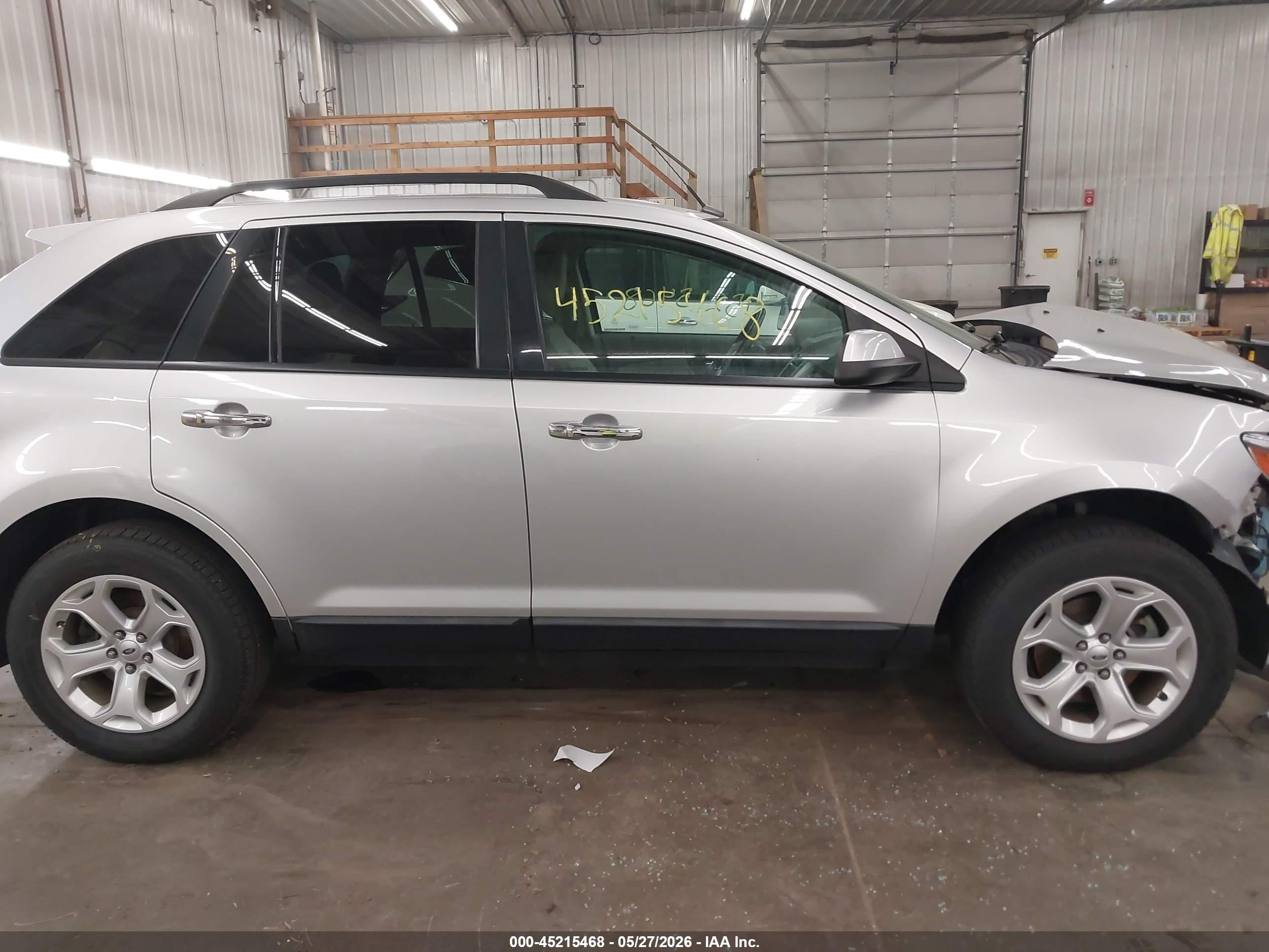 2011 Ford Edge Sel Silver vin: 2FMDK4JC5BBB27593