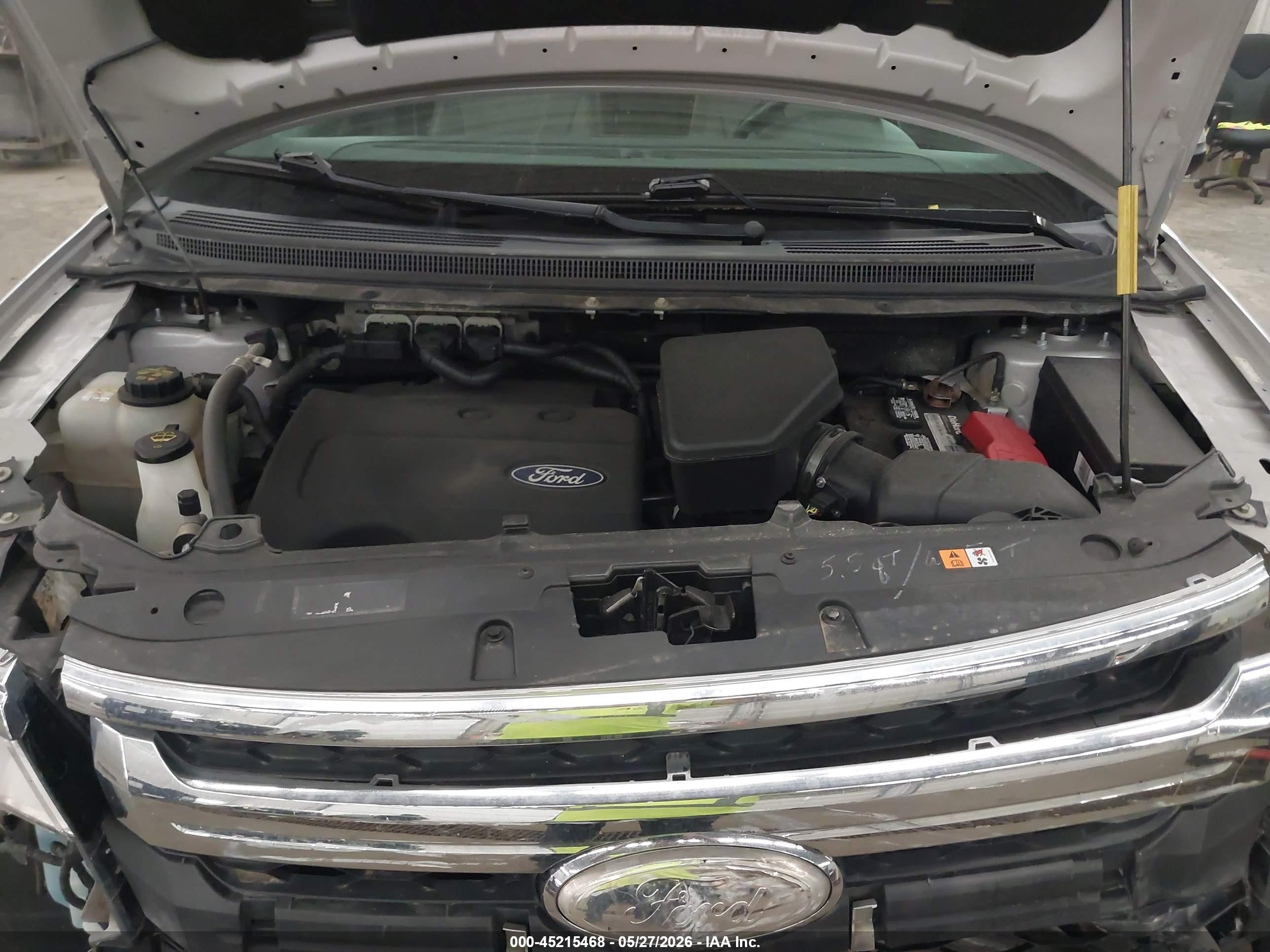 2011 Ford Edge Sel Silver vin: 2FMDK4JC5BBB27593