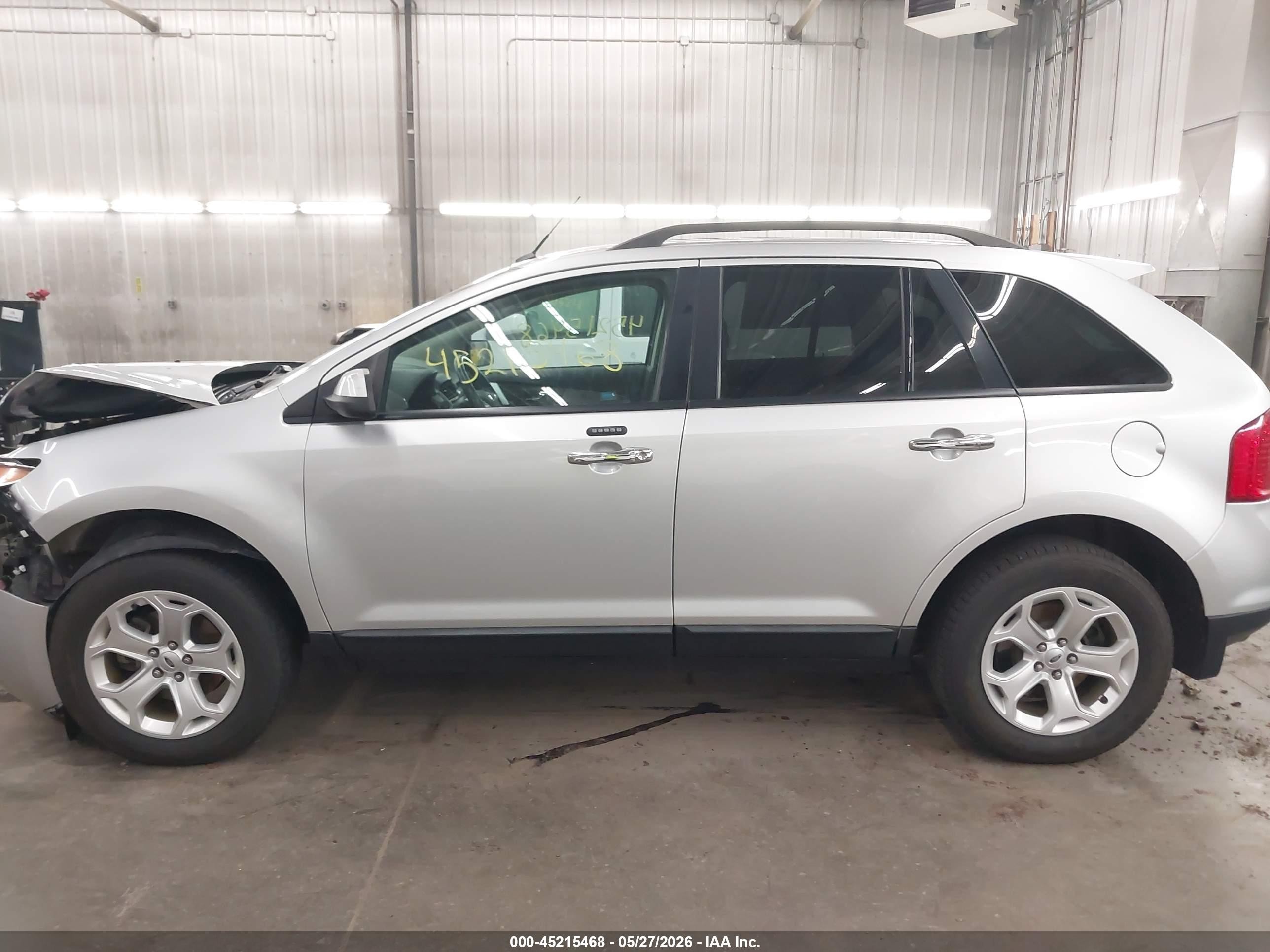 2011 Ford Edge Sel Silver vin: 2FMDK4JC5BBB27593