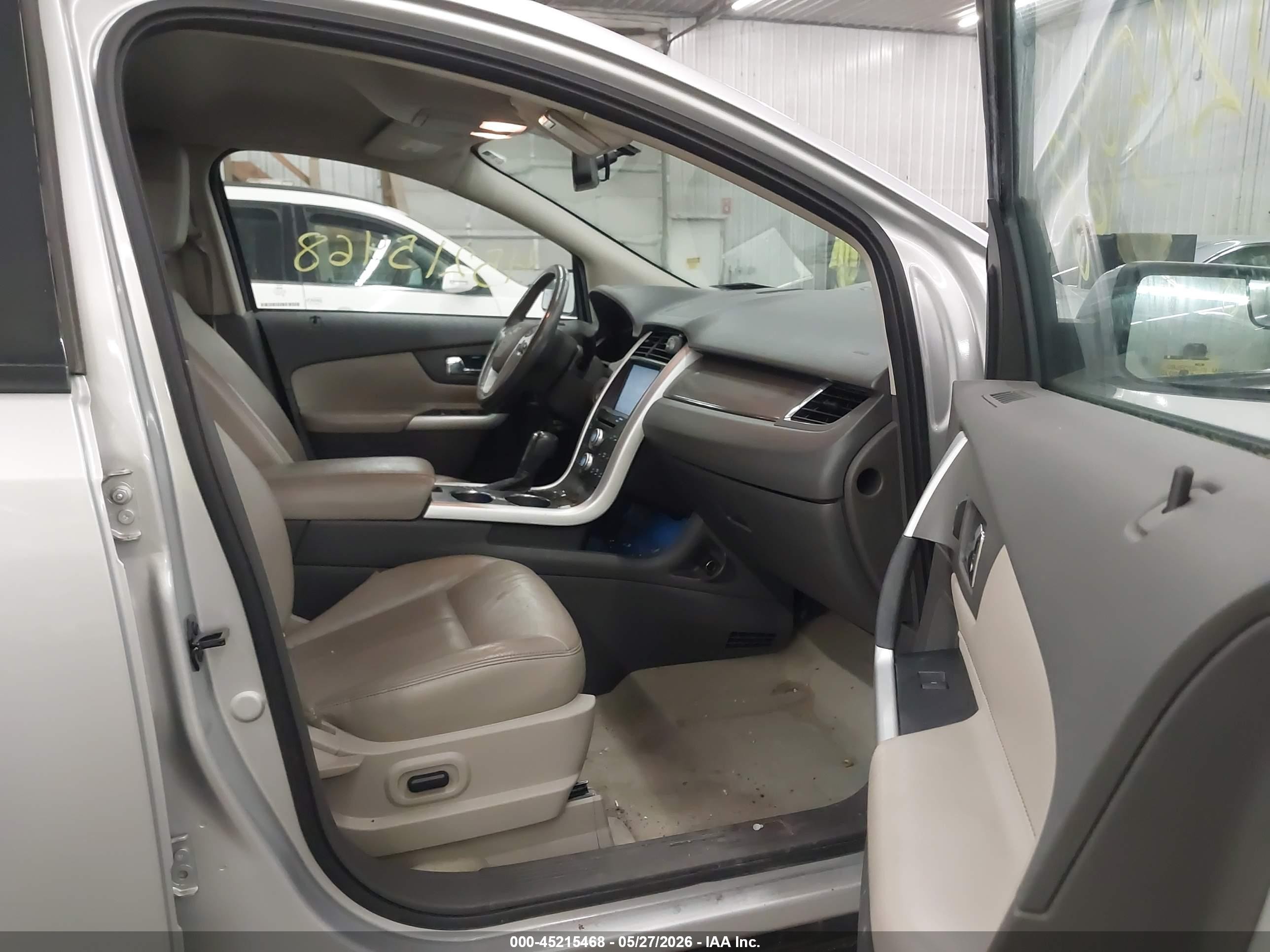 2011 Ford Edge Sel Silver vin: 2FMDK4JC5BBB27593