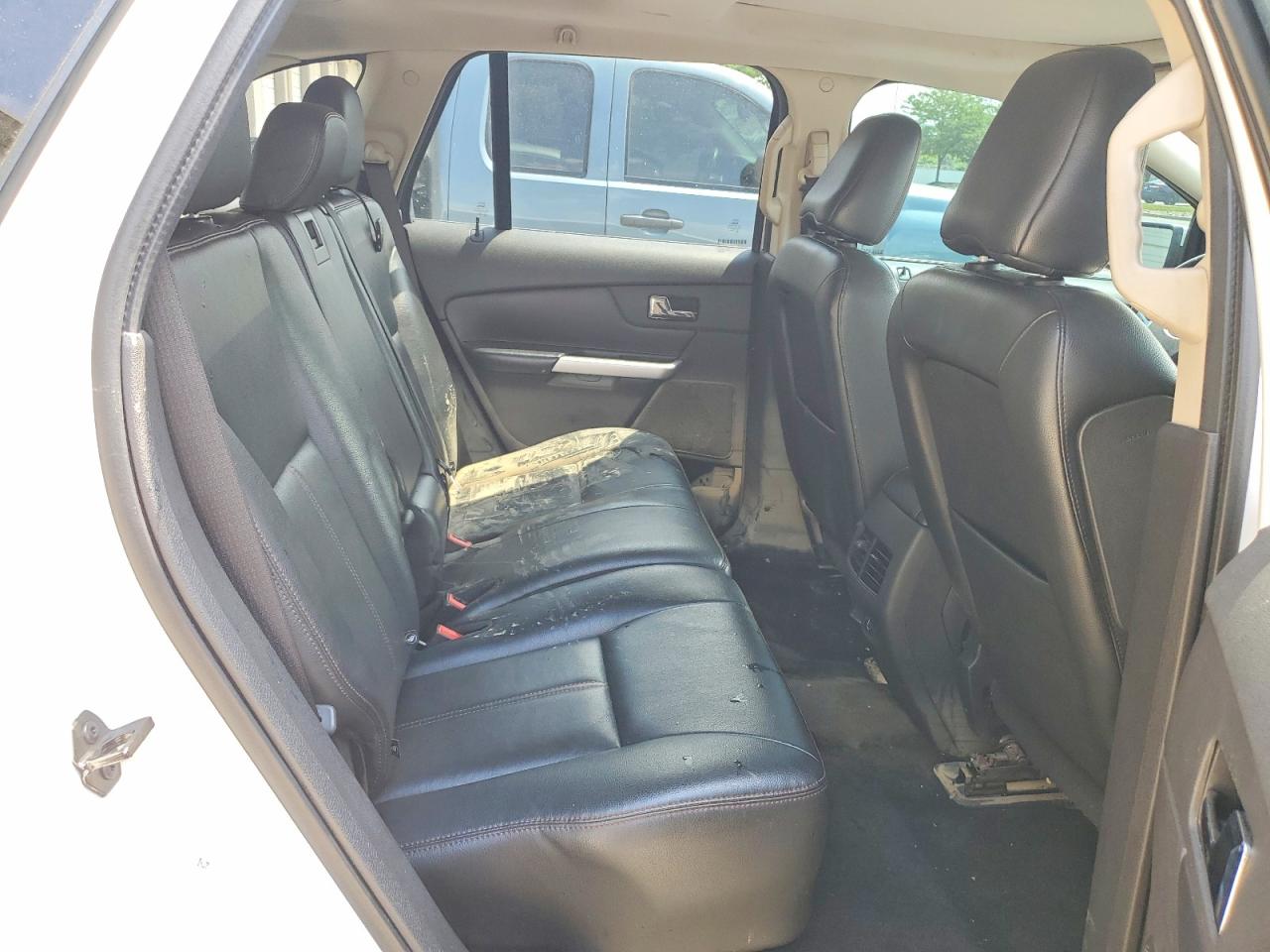 2012 Ford Edge Sel White vin: 2FMDK4JC5CBA01199