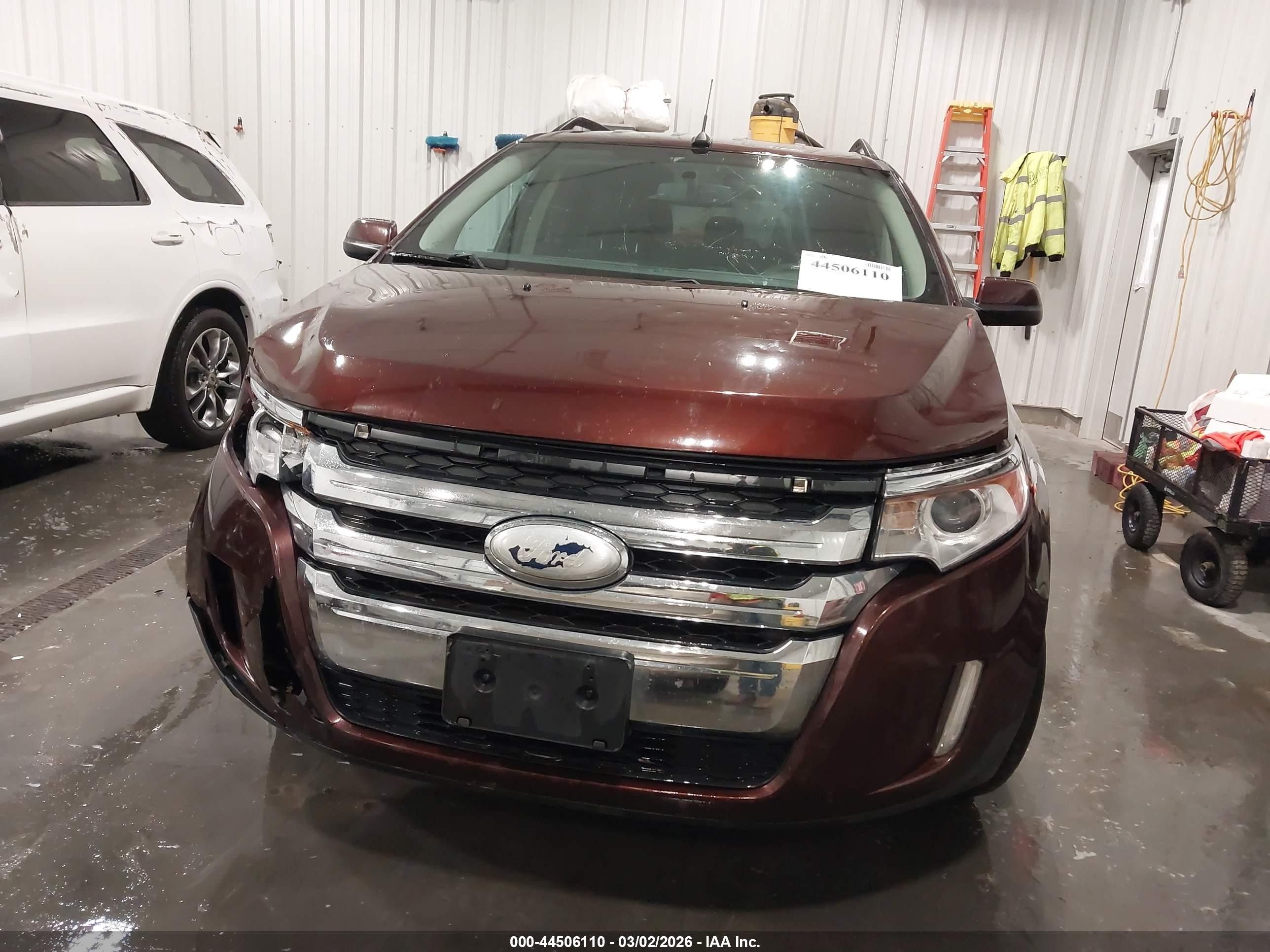 2012 Ford Edge Sel Темно-бордовый vin: 2FMDK4JC5CBA69826