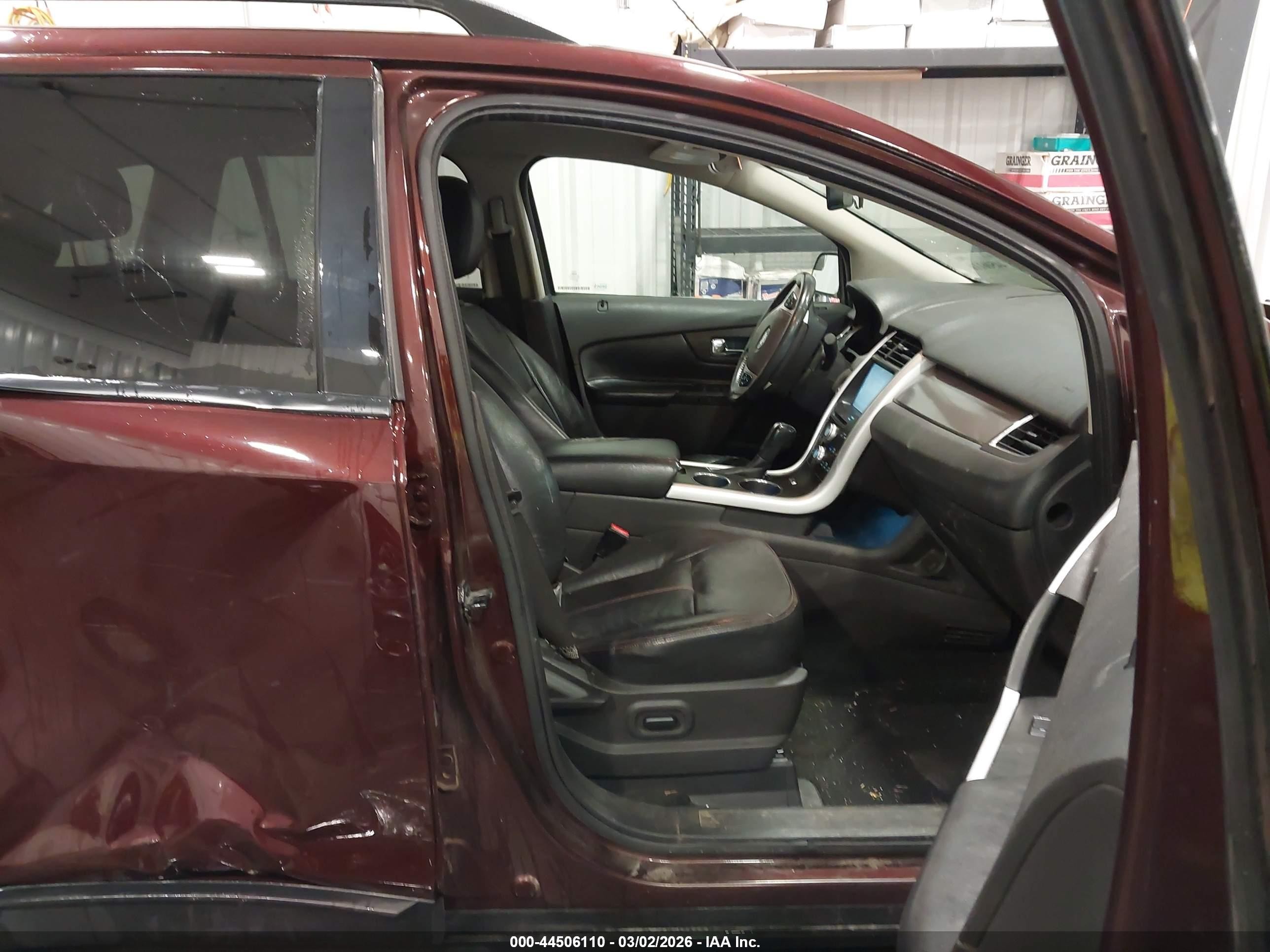 2012 Ford Edge Sel Темно-бордовый vin: 2FMDK4JC5CBA69826