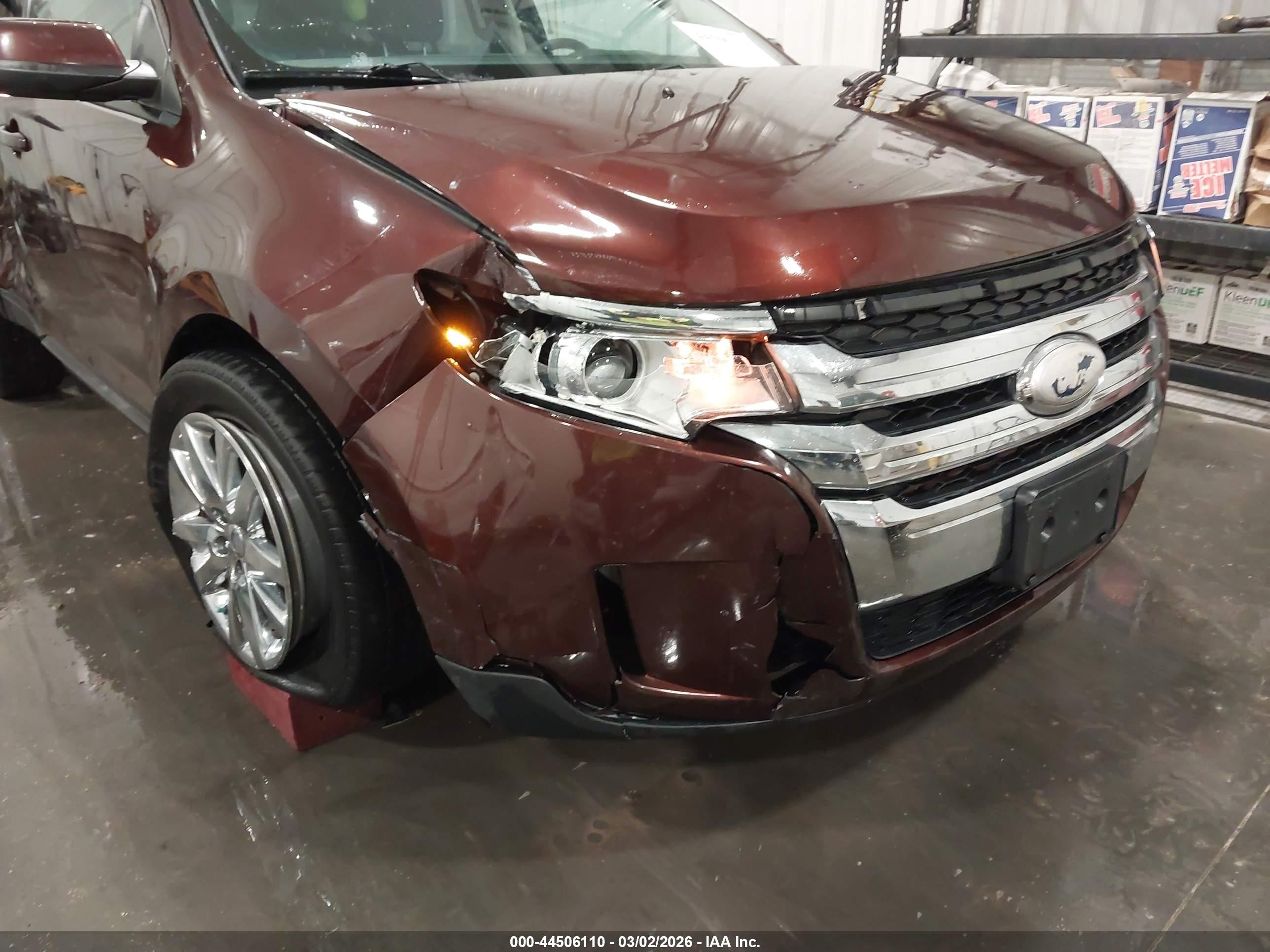 2012 Ford Edge Sel Темно-бордовый vin: 2FMDK4JC5CBA69826