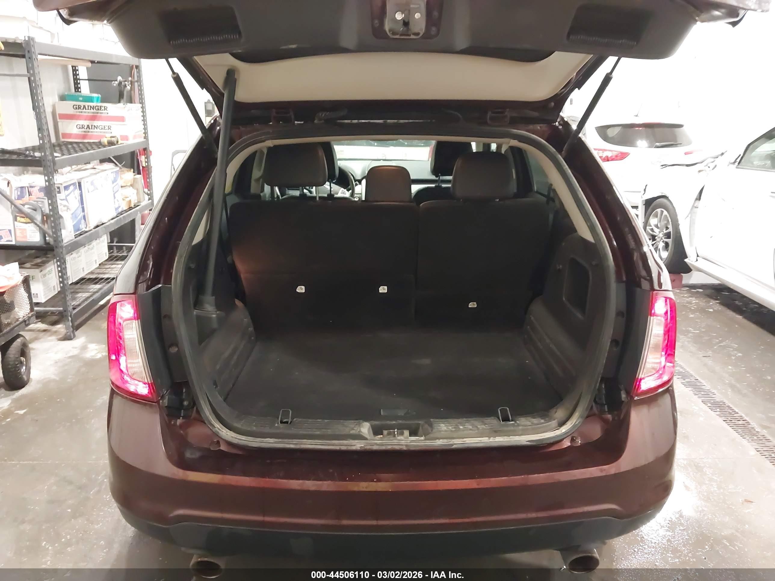 2012 Ford Edge Sel Темно-бордовый vin: 2FMDK4JC5CBA69826