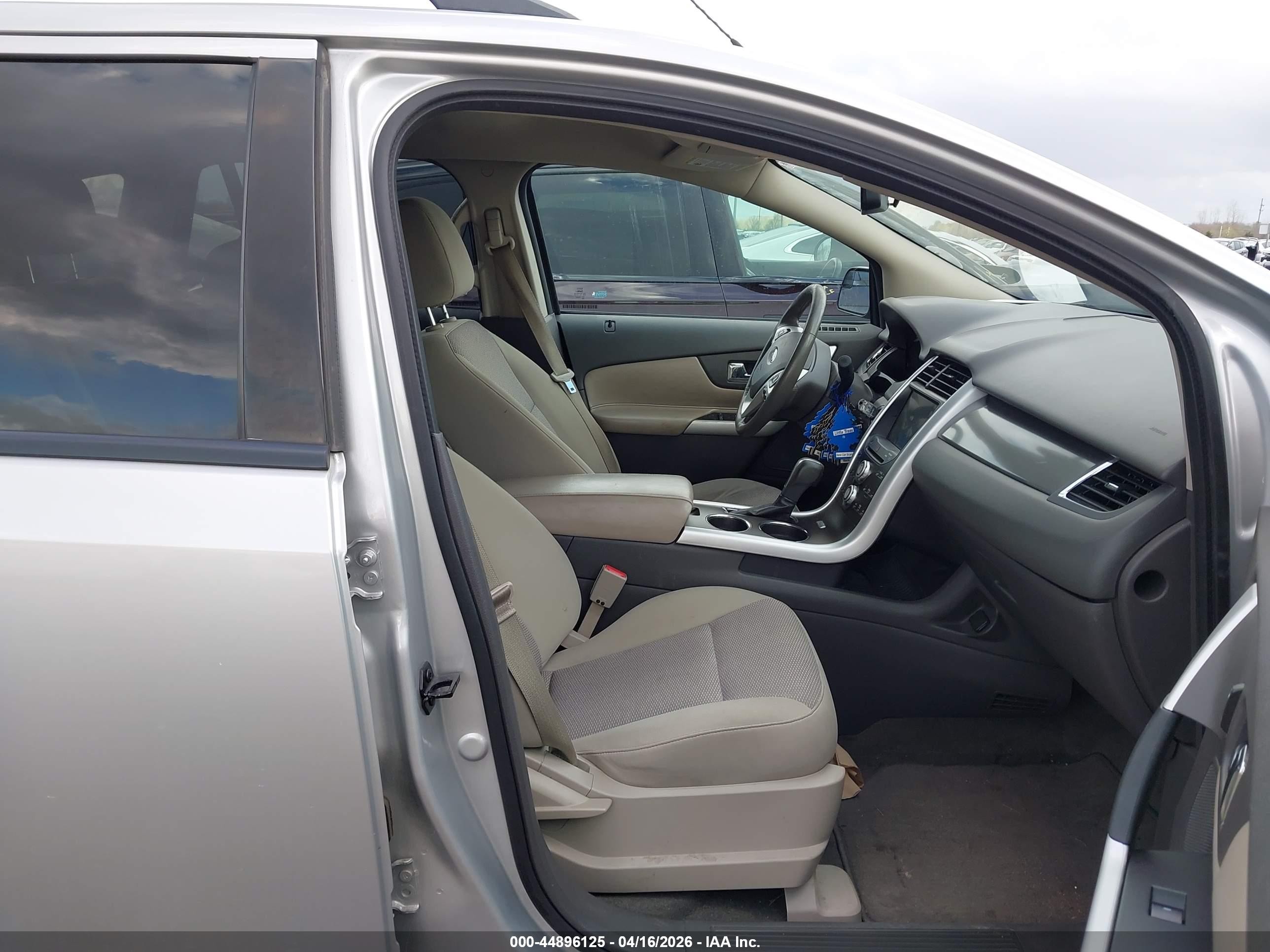 2012 Ford Edge Sel Silver vin: 2FMDK4JC5CBA89543