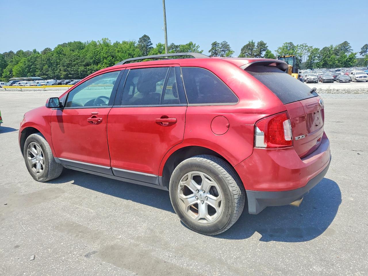 2012 Ford Edge Sel Burgundy vin: 2FMDK4JC5CBA94161