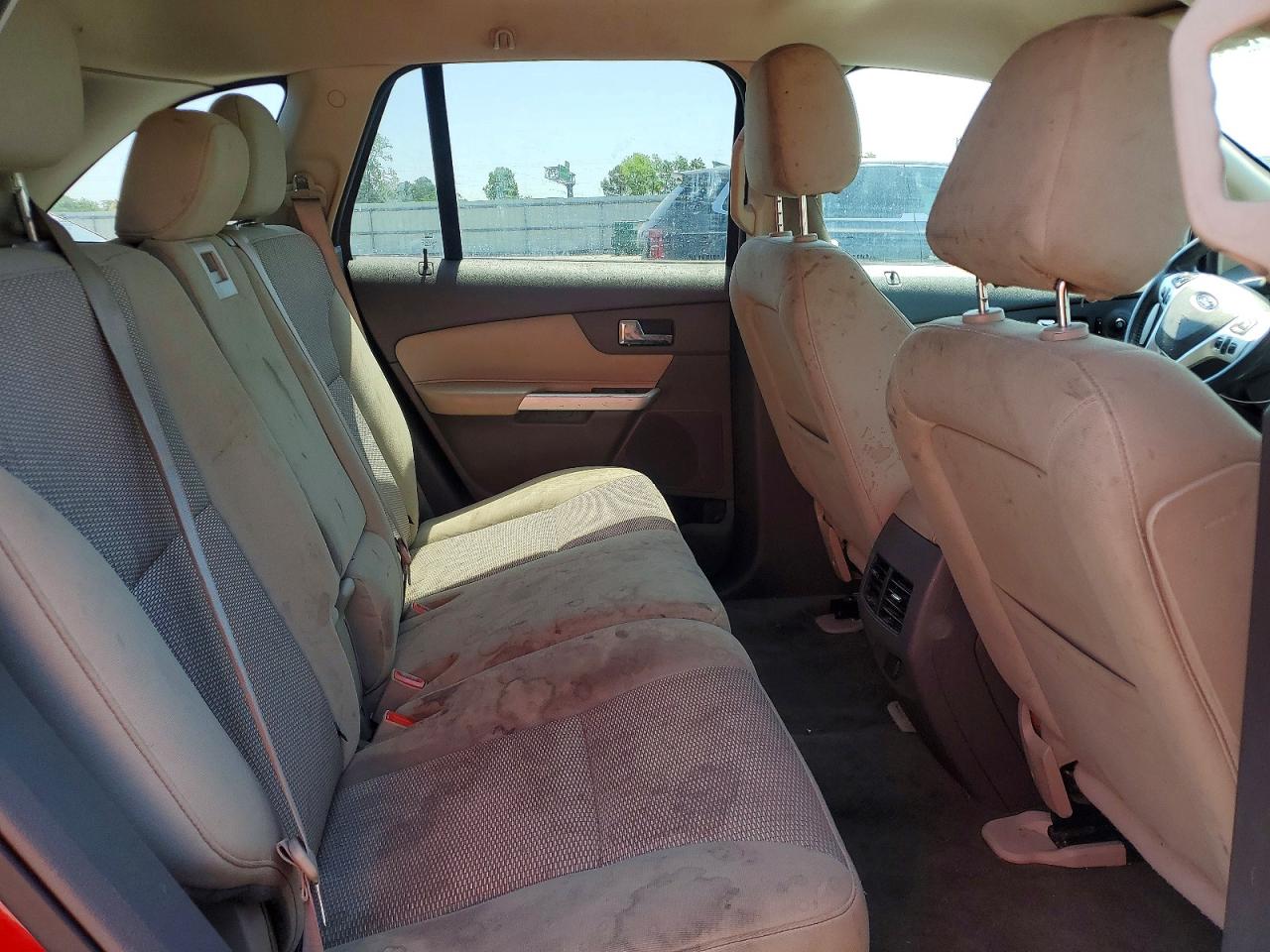 2012 Ford Edge Sel Burgundy vin: 2FMDK4JC5CBA94161