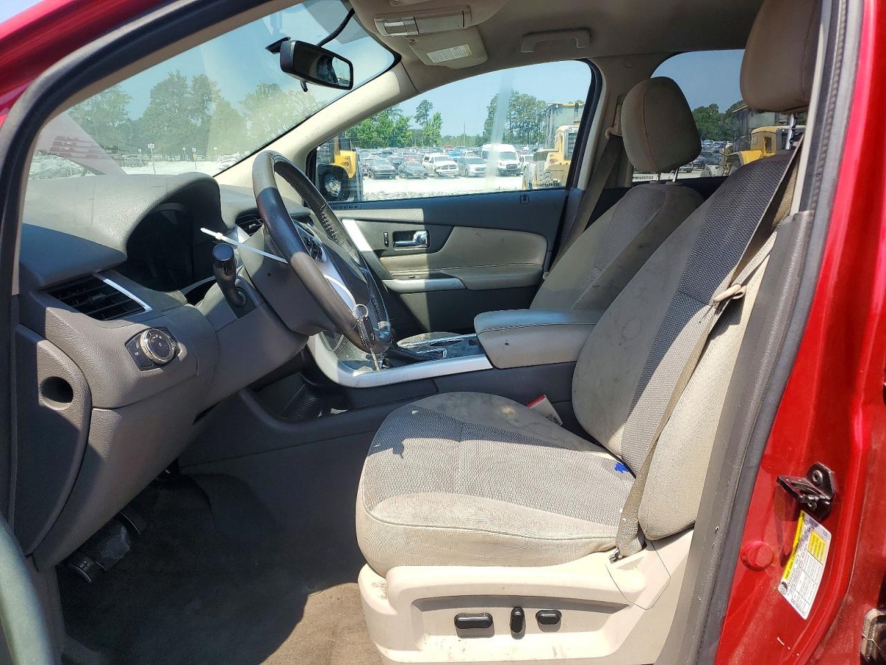 2012 Ford Edge Sel Burgundy vin: 2FMDK4JC5CBA94161