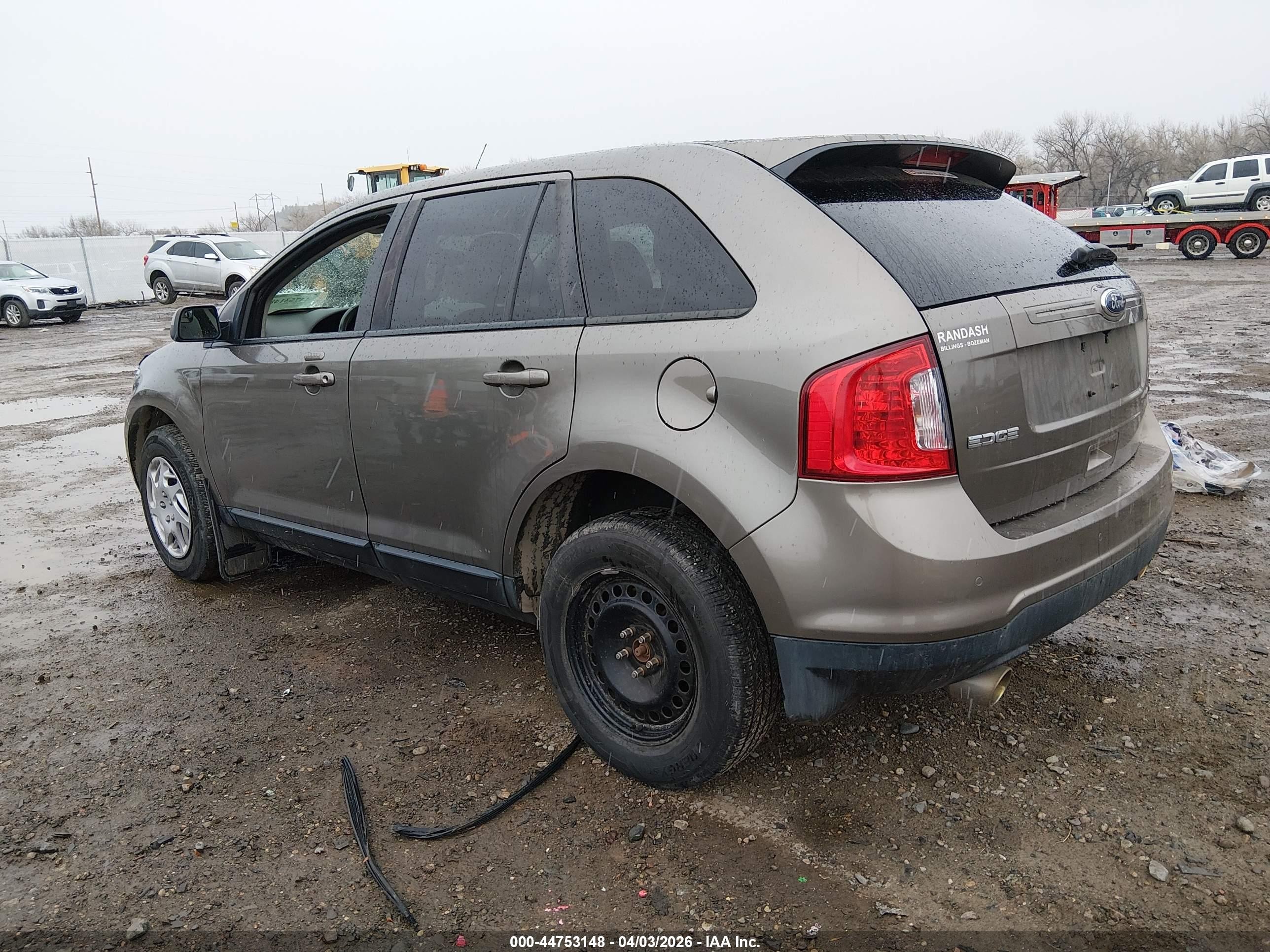2013 Ford Edge Sel Champagne vin: 2FMDK4JC5DBA42451