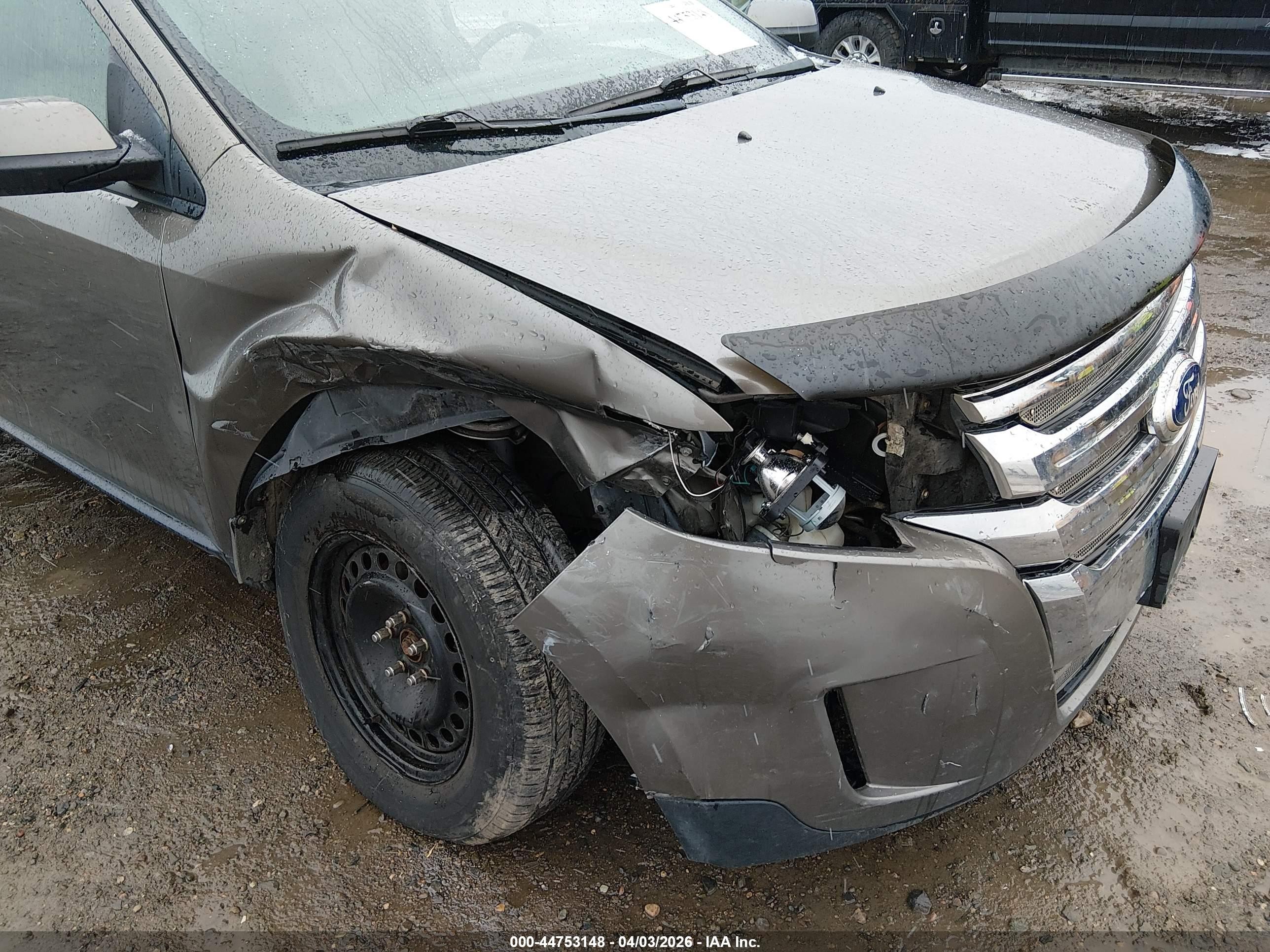 2013 Ford Edge Sel Champagne vin: 2FMDK4JC5DBA42451