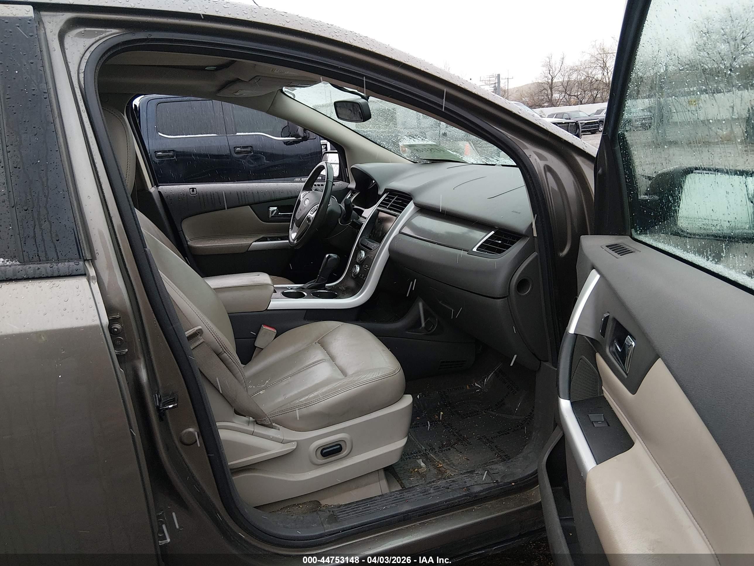 2013 Ford Edge Sel Champagne vin: 2FMDK4JC5DBA42451