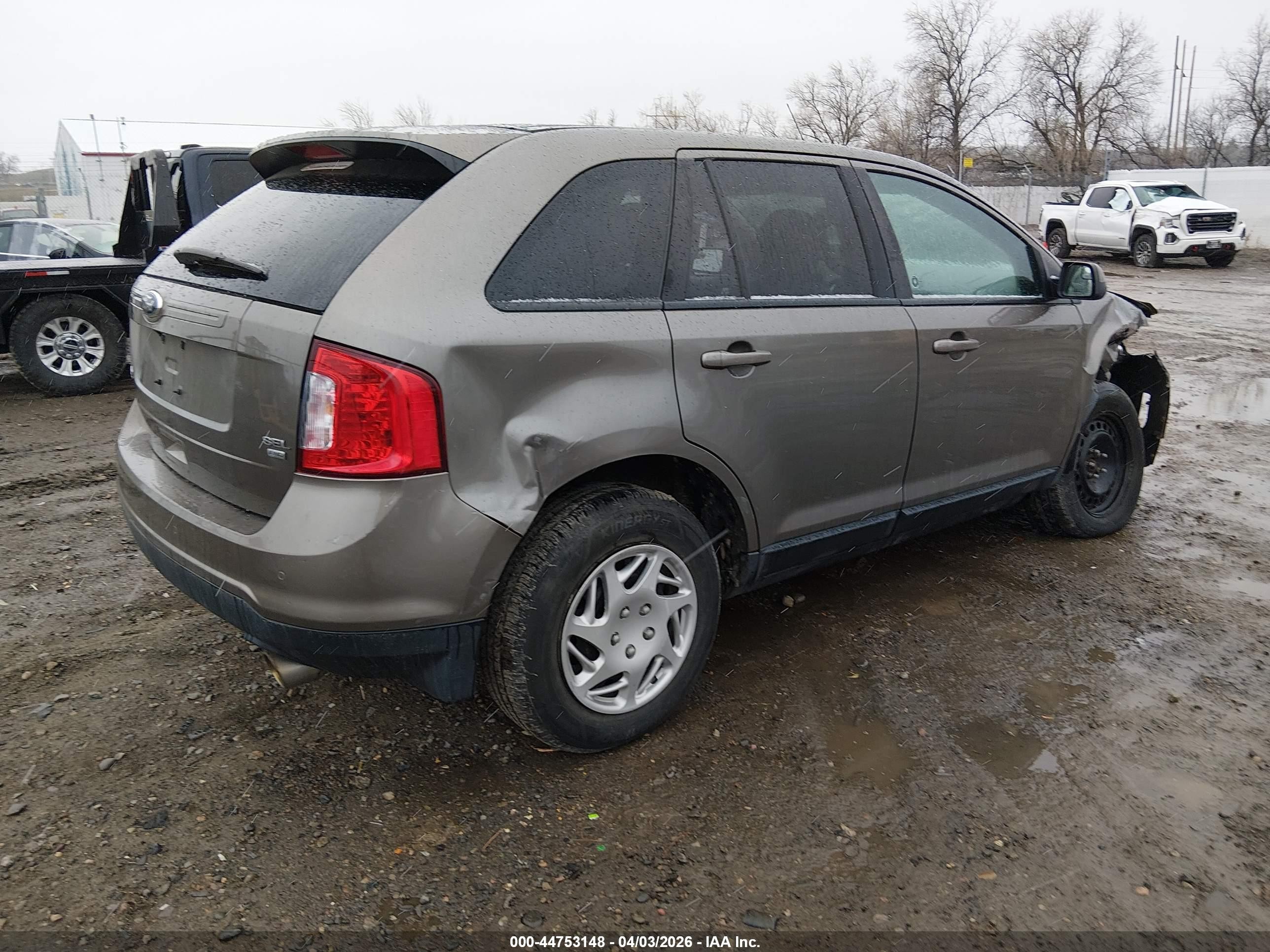 2013 Ford Edge Sel Champagne vin: 2FMDK4JC5DBA42451