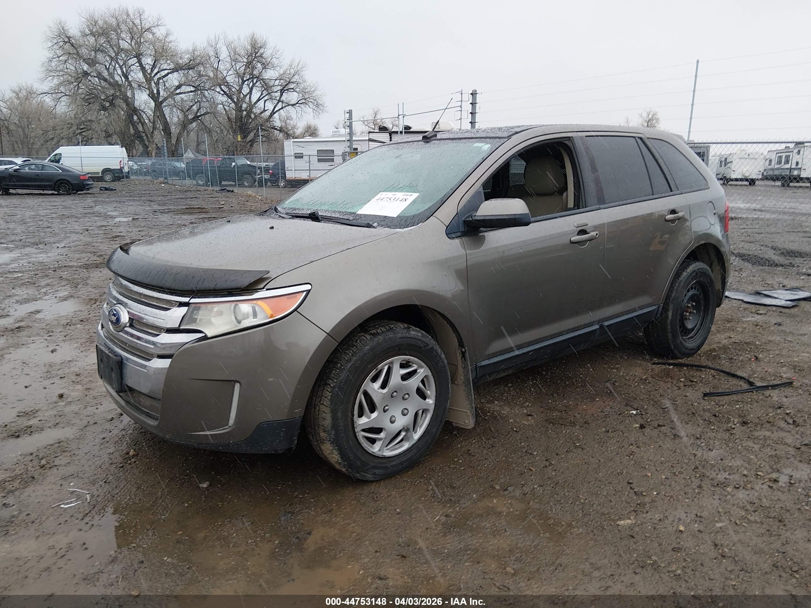 2013 Ford Edge Sel Champagne vin: 2FMDK4JC5DBA42451
