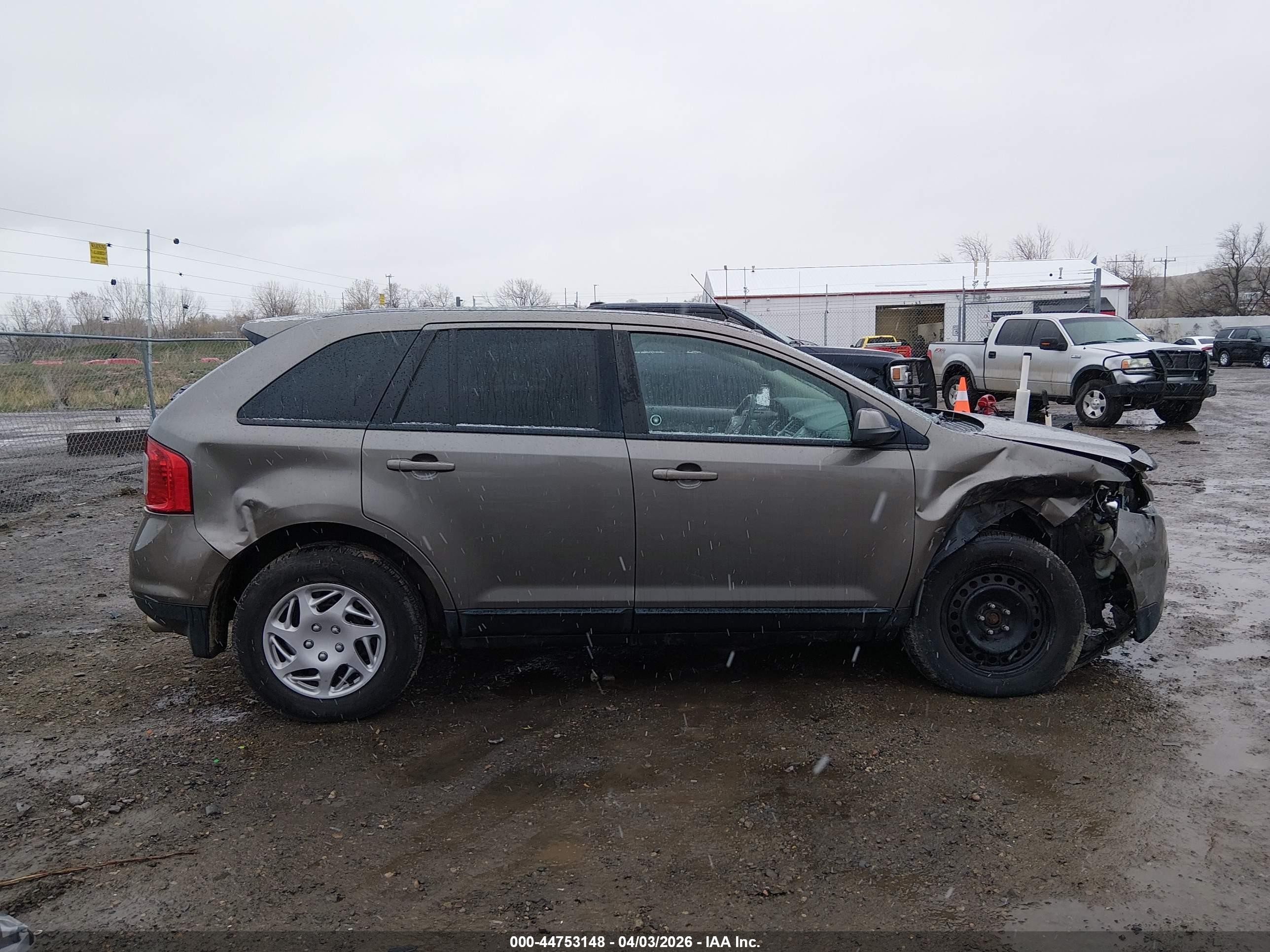 2013 Ford Edge Sel Champagne vin: 2FMDK4JC5DBA42451