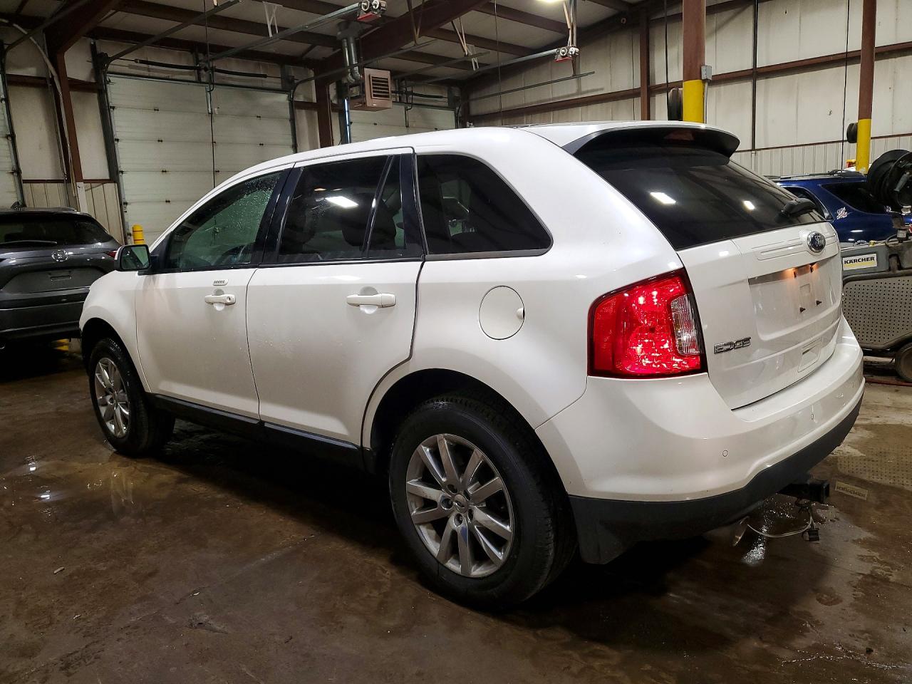 2013 Ford Edge Sel Белый vin: 2FMDK4JC5DBA51196
