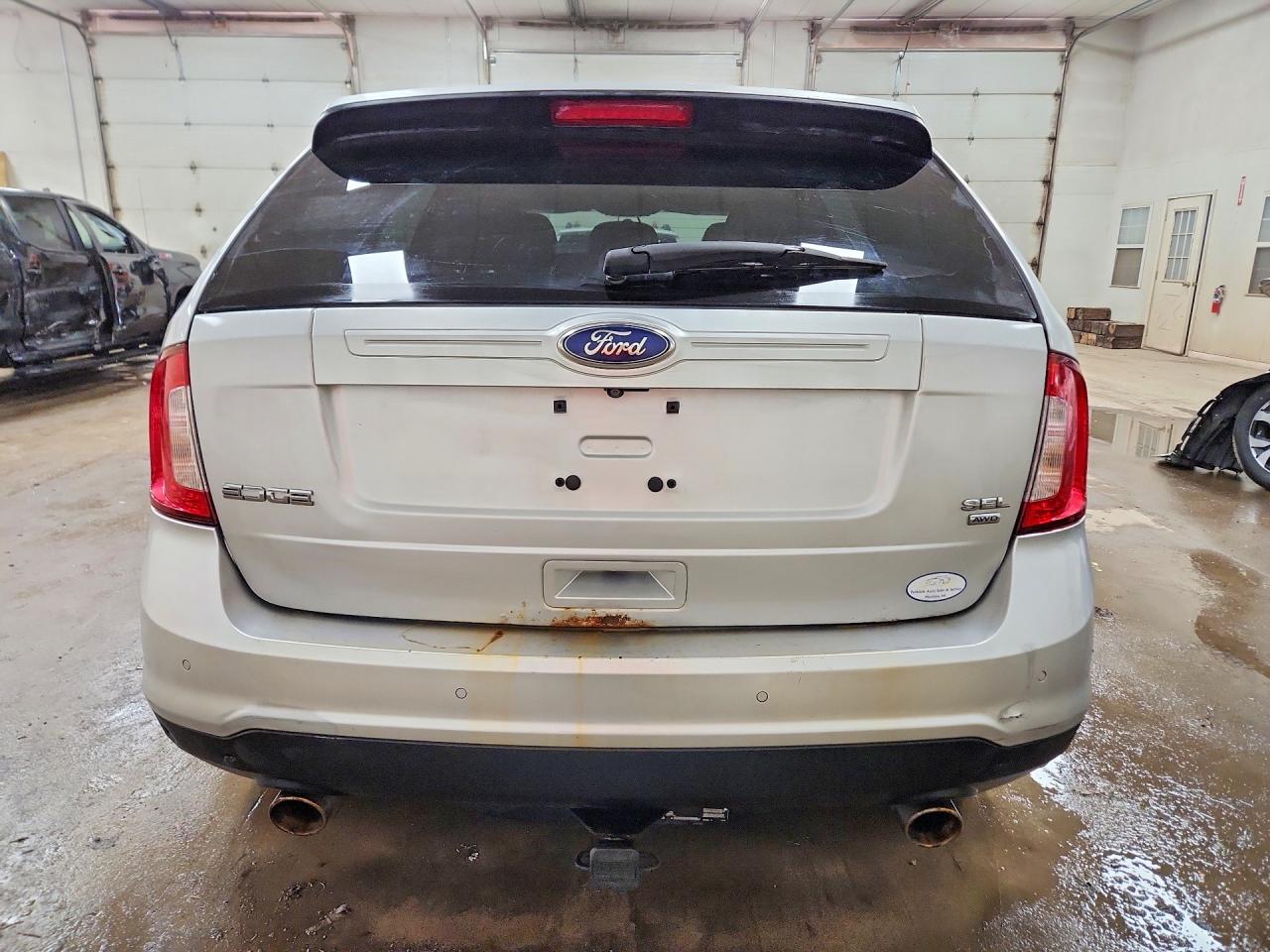 2013 Ford Edge Sel Silver vin: 2FMDK4JC5DBB03247