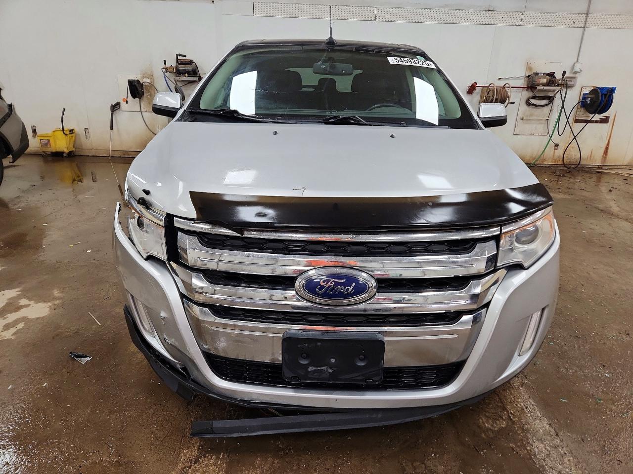 2013 Ford Edge Sel Silver vin: 2FMDK4JC5DBB03247