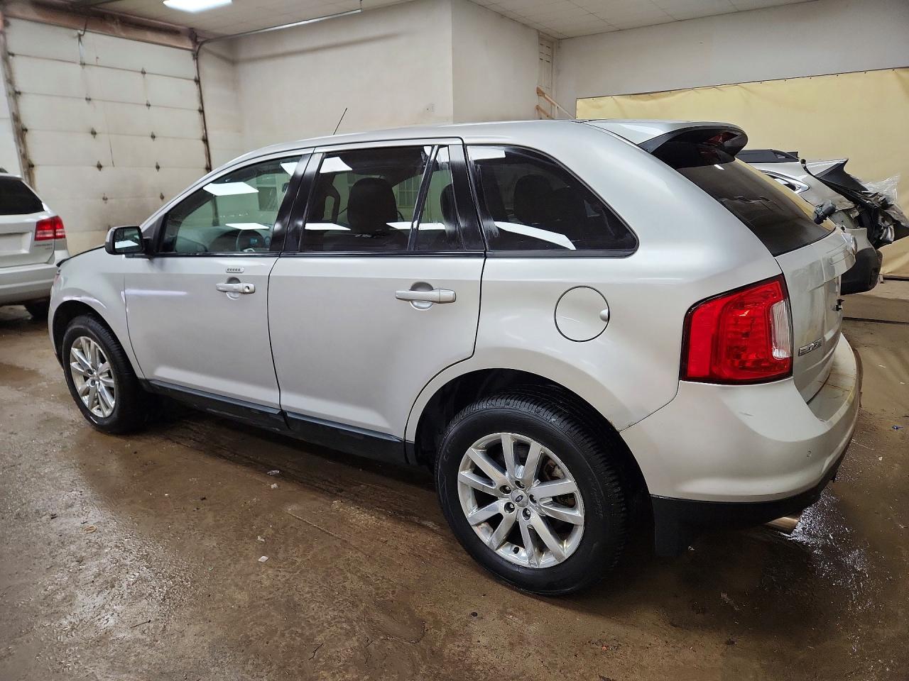 2013 Ford Edge Sel Silver vin: 2FMDK4JC5DBB03247