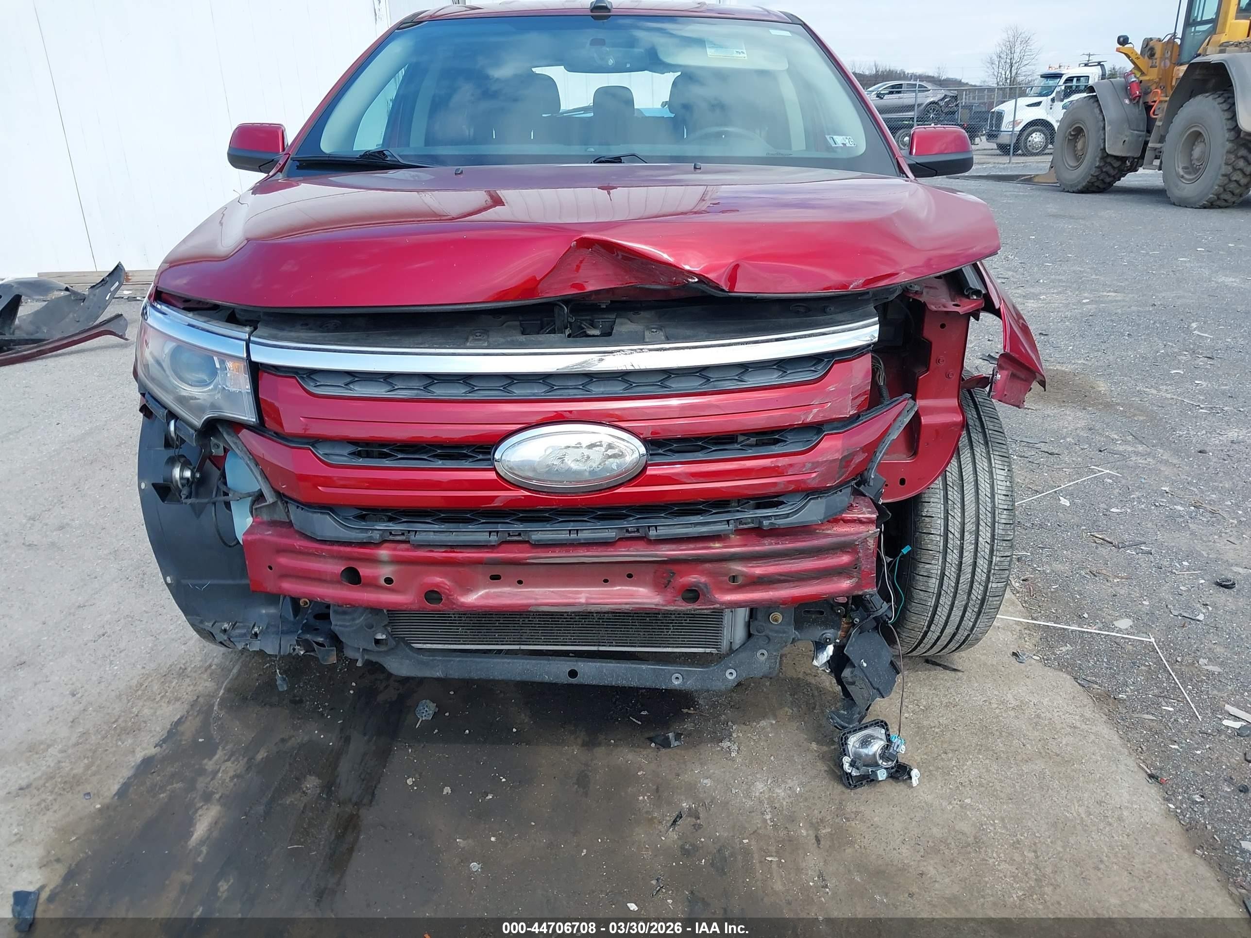 2013 Ford Edge Sel Red vin: 2FMDK4JC5DBB50942